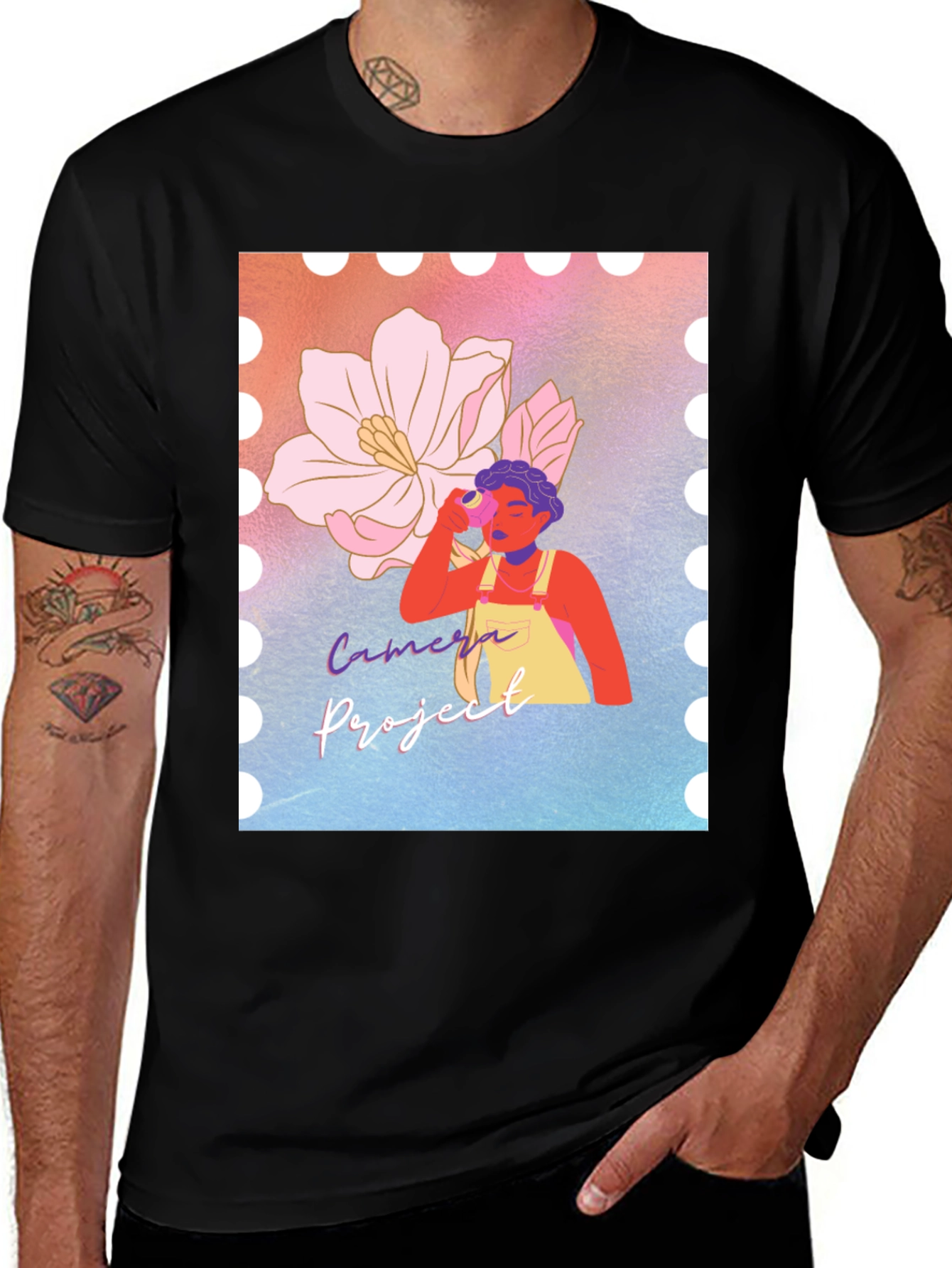 Variant 17 of Camera Project Graphic Tee