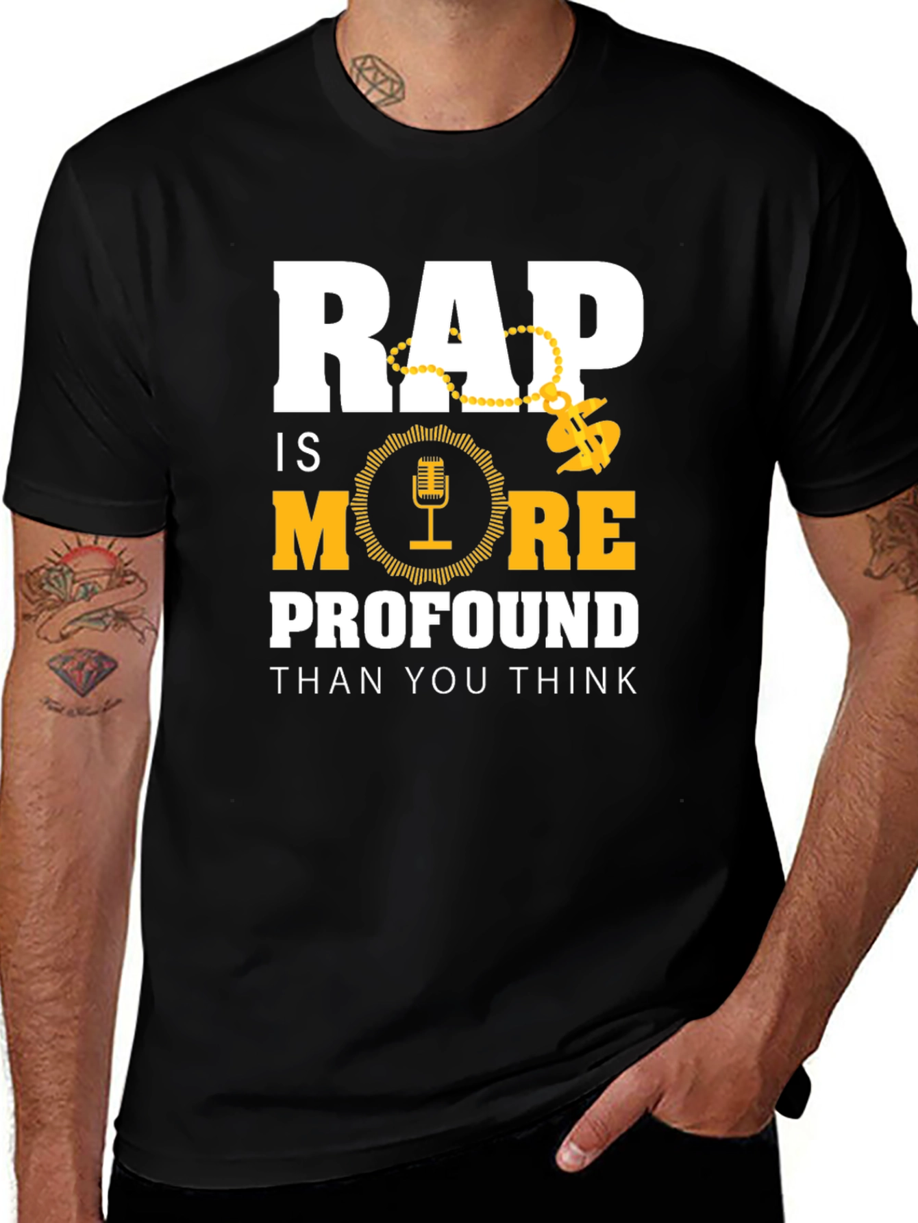 Variant 28 of Rap Is More Profound T-Shirt