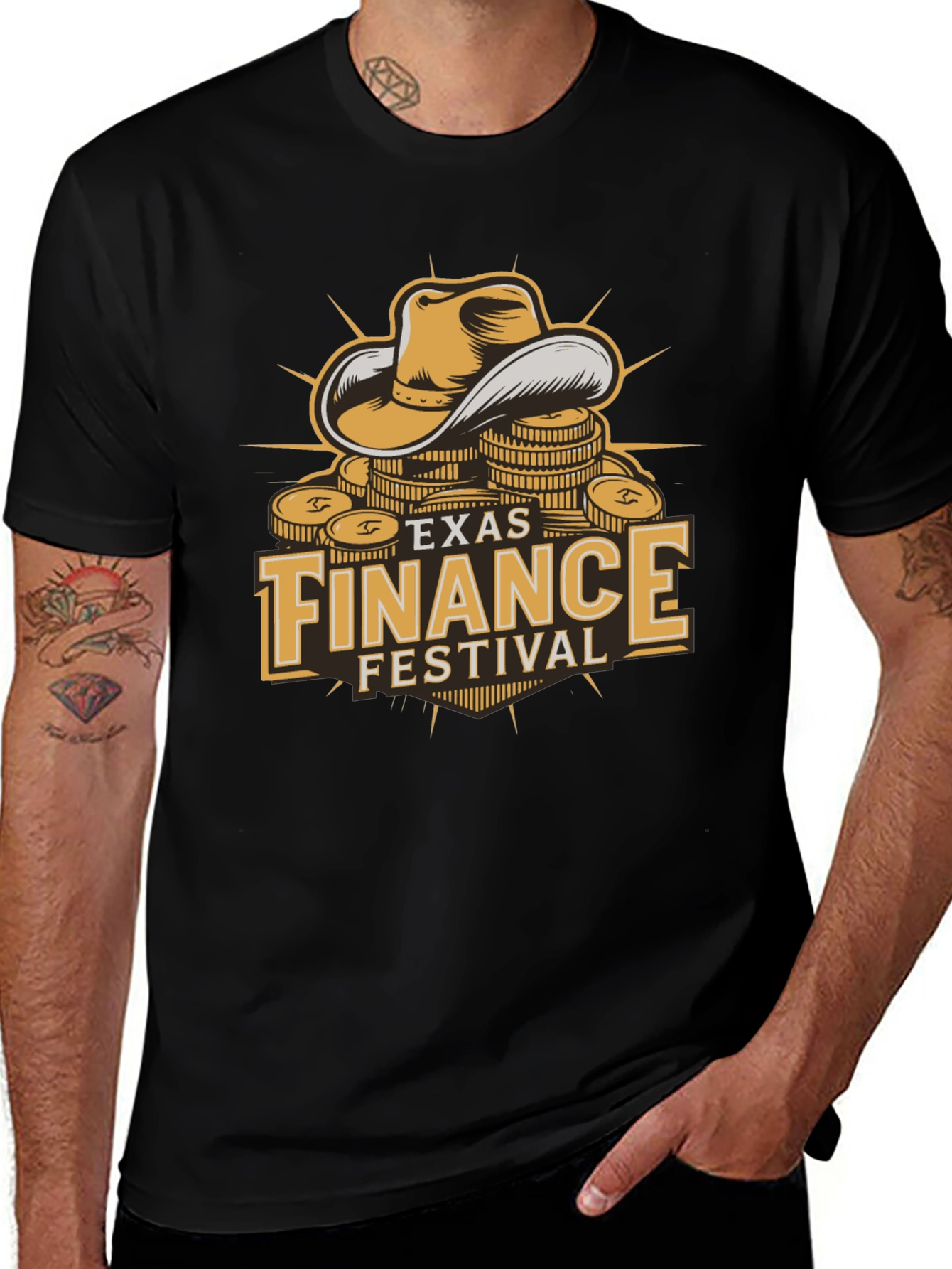 Texas Finance Festival Graphic T-Shirt