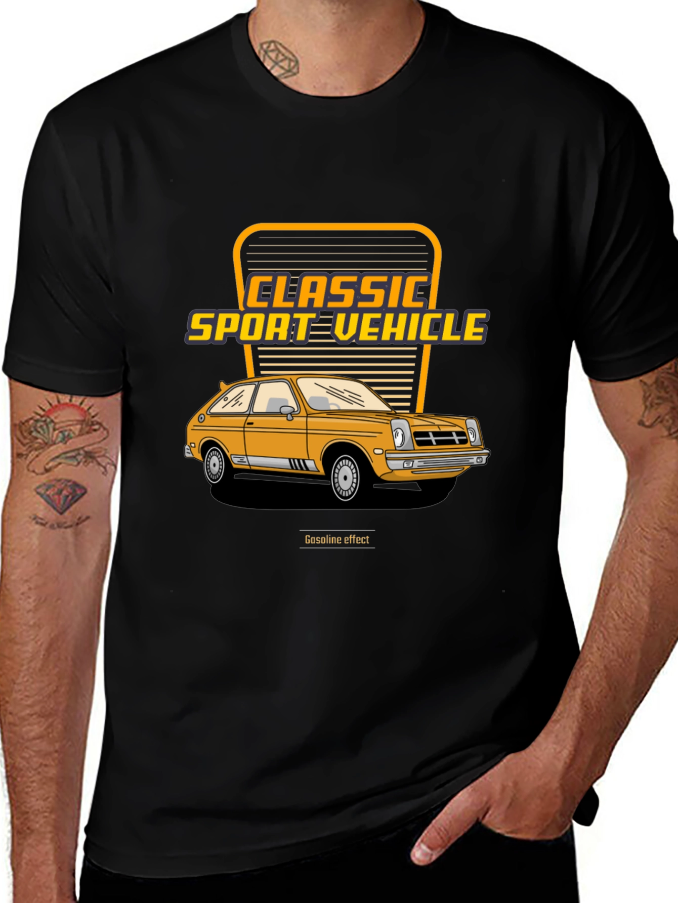 Variant 21 of Classic Sport Vehicle Graphic Tee