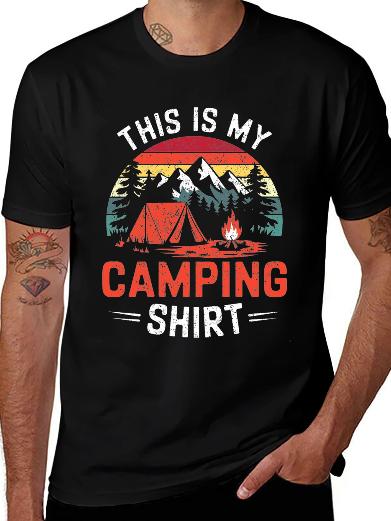 Variant 22 of This is My Camping Shirt - Graphic Tee