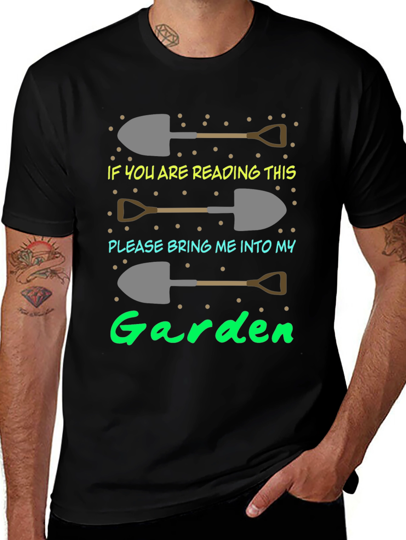 Variant 18 of Gardening Humor T-Shirt - "Bring Me To My Garden"
