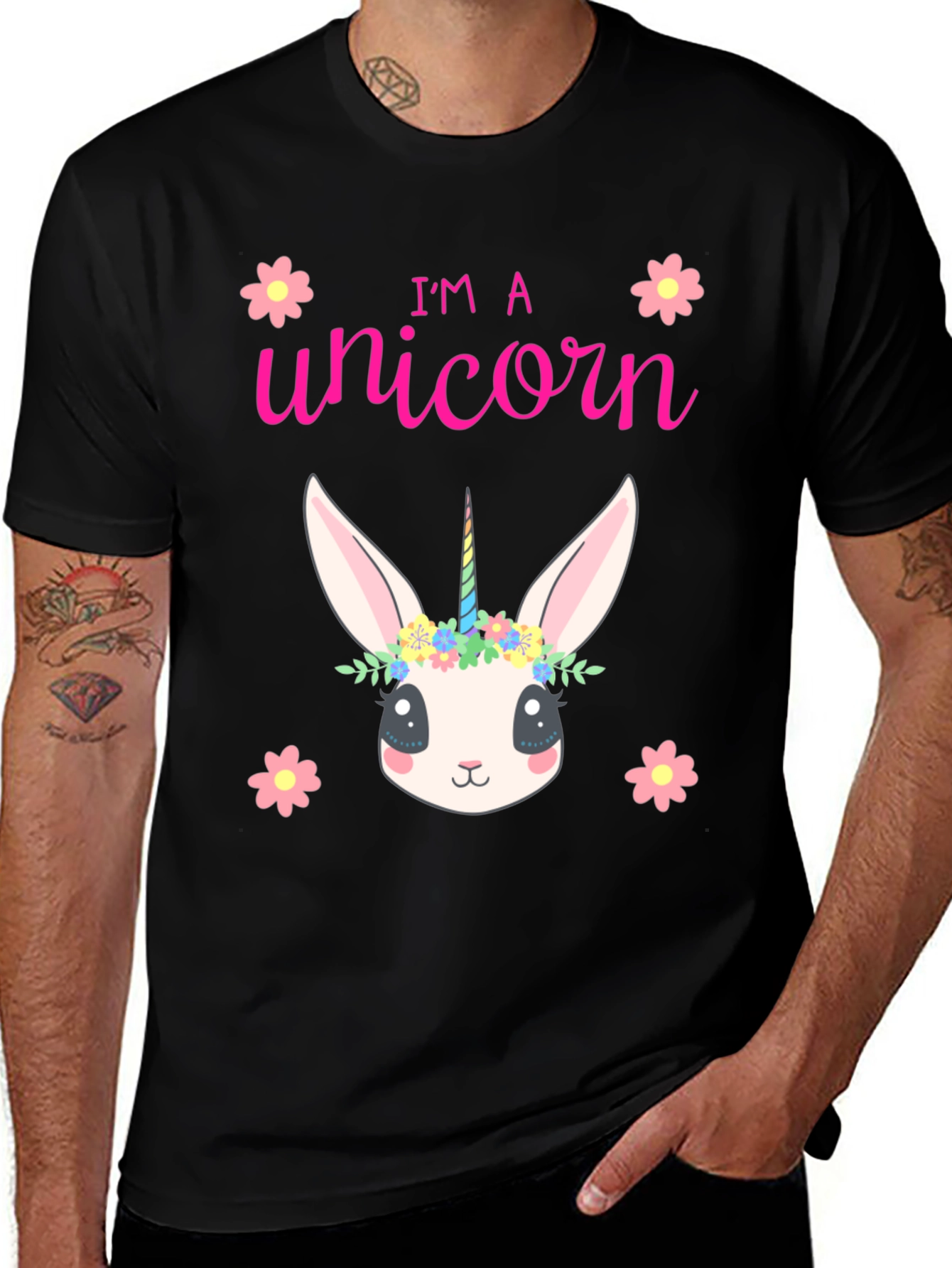 Variant 18 of I'm A Unicorn Bunny Rabbit T-Shirt