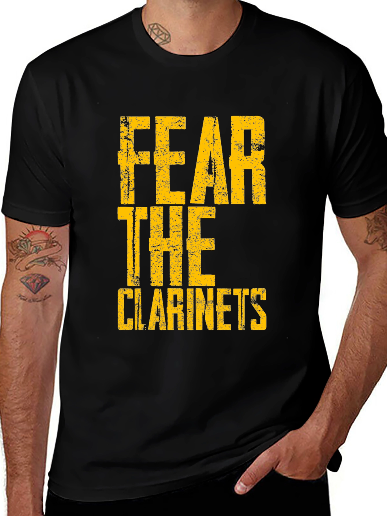 Variant 11 of Fear The Clarinets Graphic T-Shirt