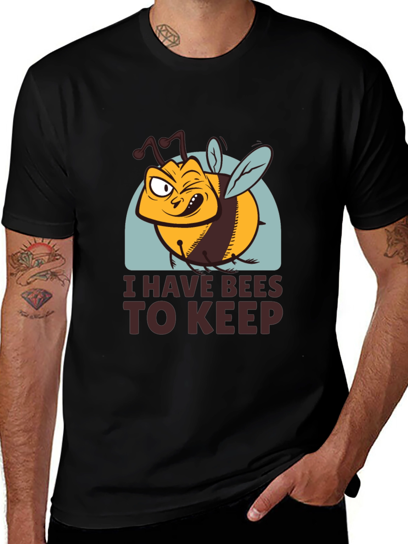 Variant 10 of I Have Bees To Keep Funny T-Shirt