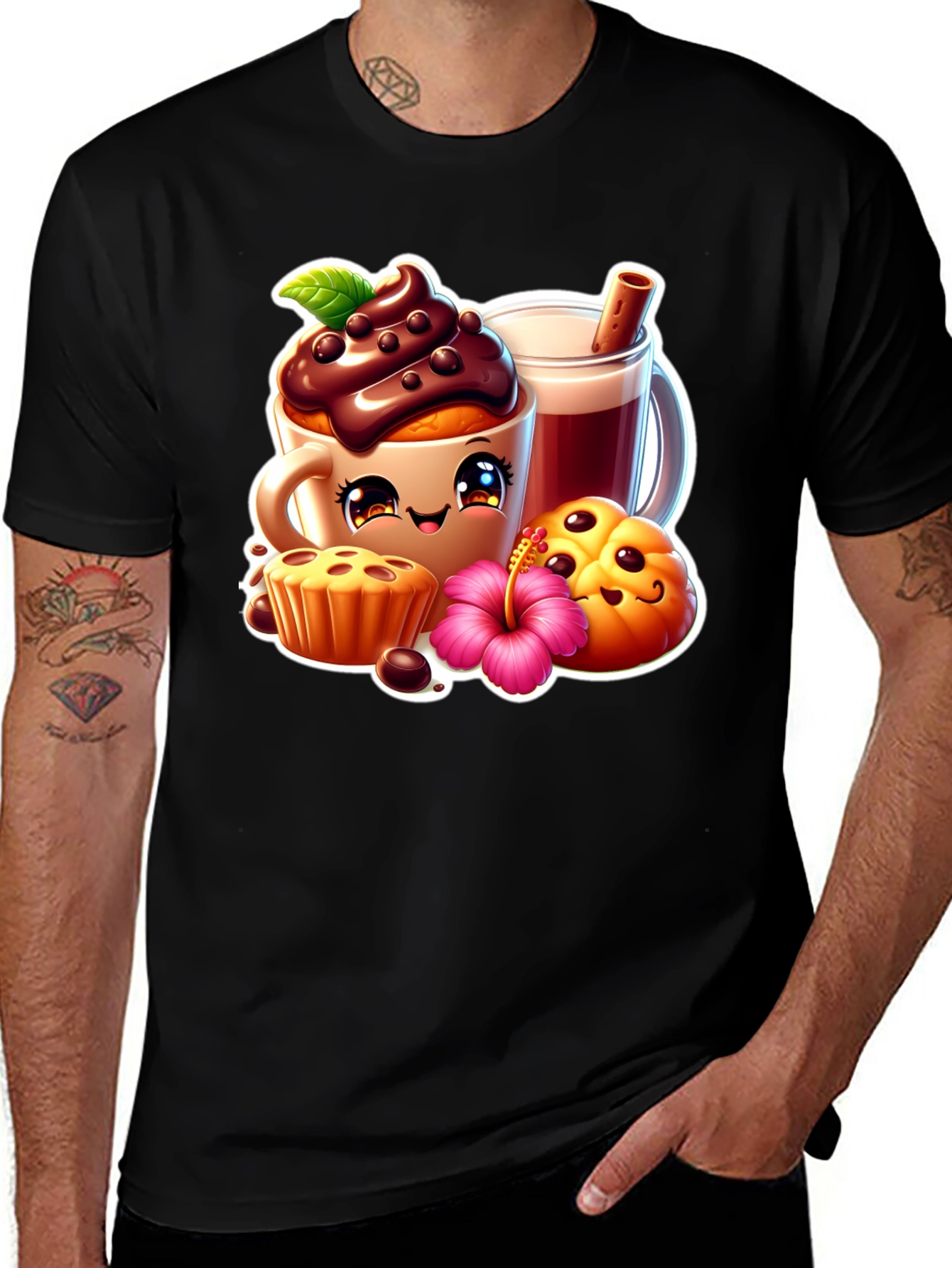 Variant 26 of Cute Kawaii Dessert T-Shirt
