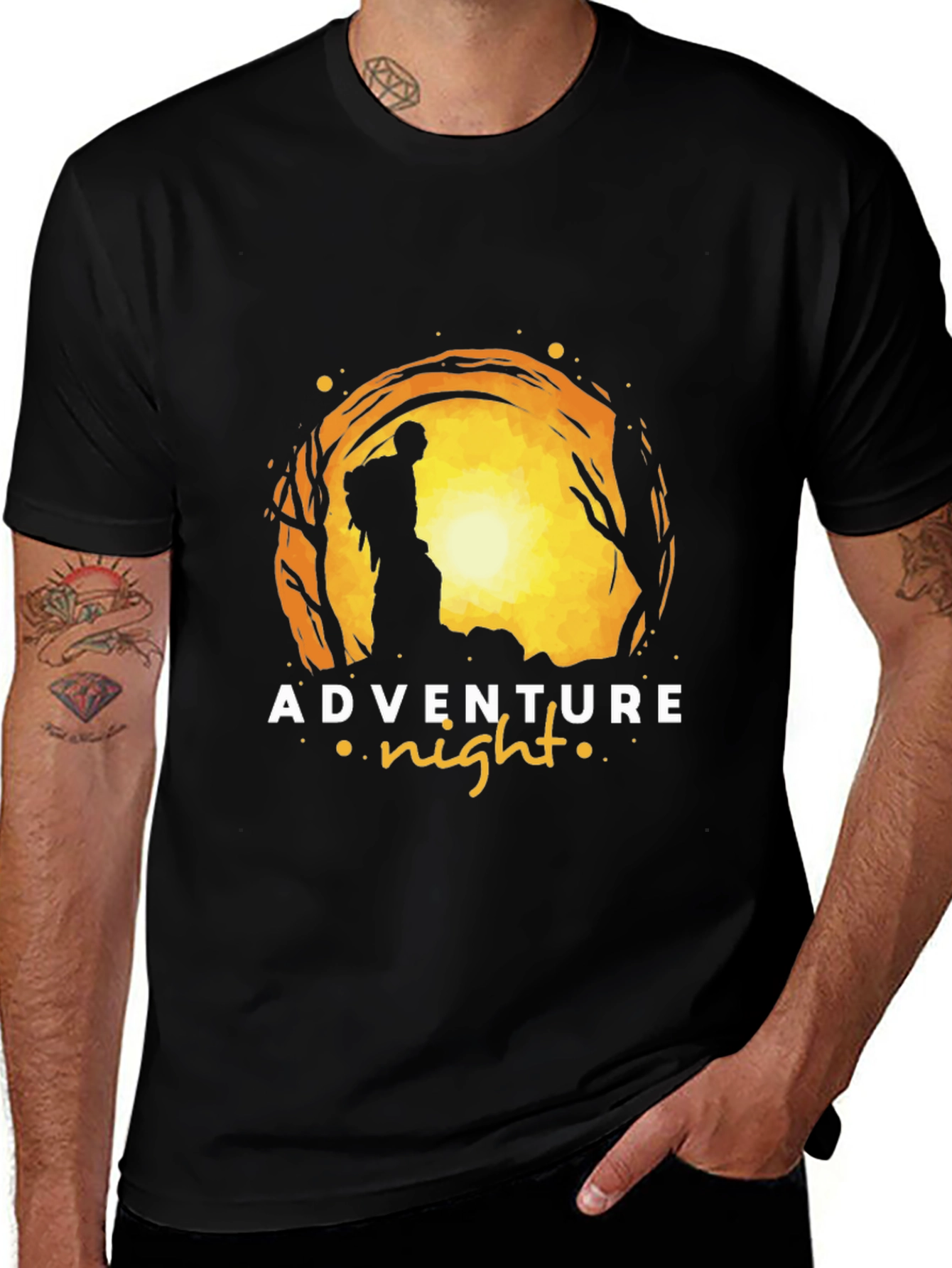 Variant 14 of Adventure Night Graphic T-Shirt