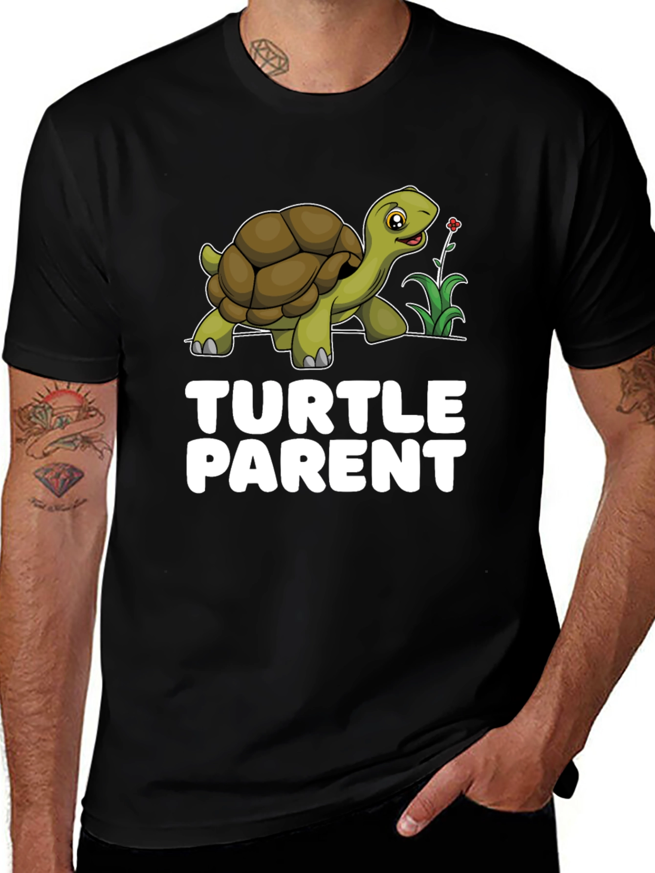 Variant 14 of Turtle Parent Graphic T-Shirt