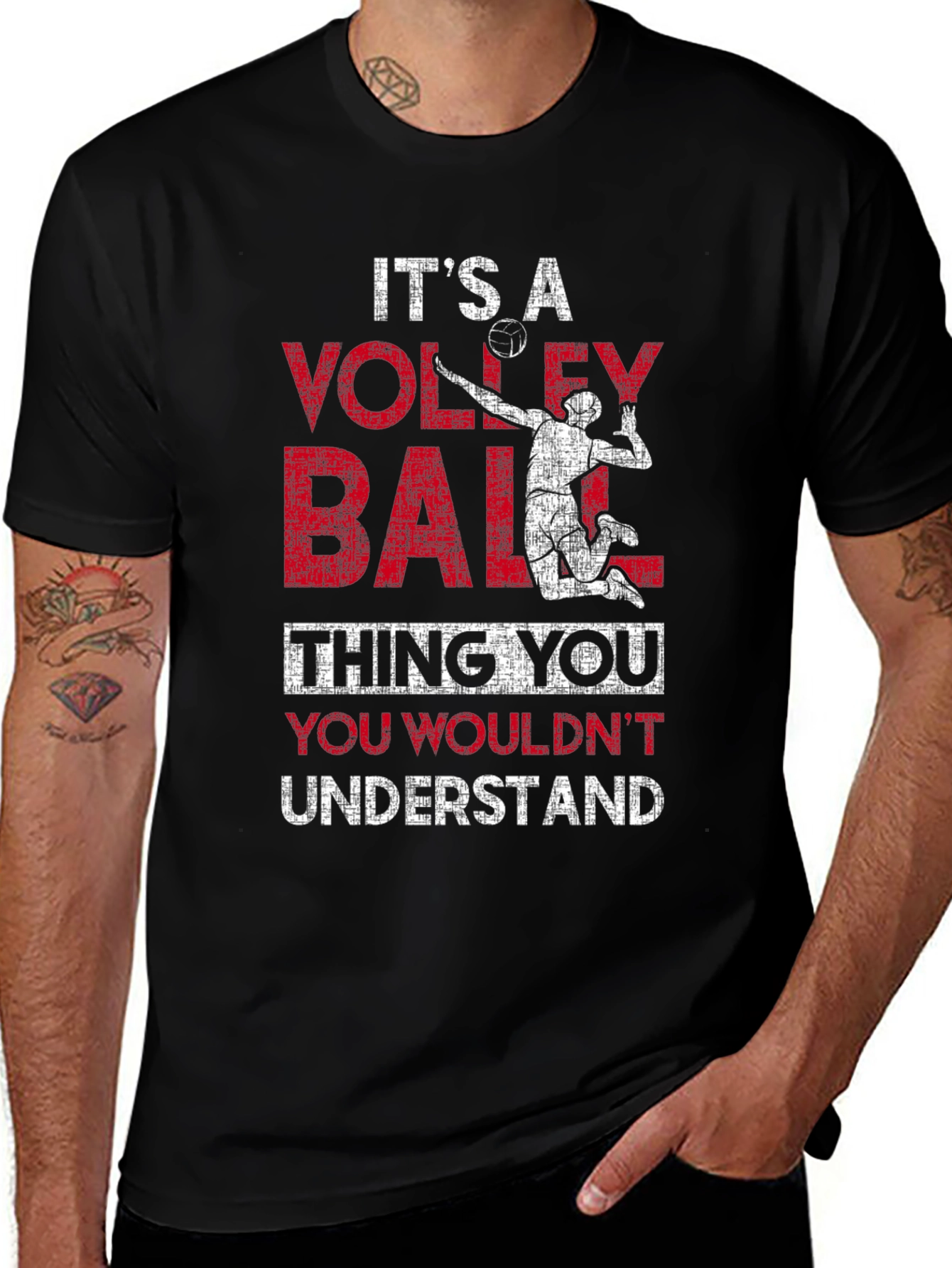 Variant 3 of Volleyball Thing You Wouldn't Understand Graphic T-Shirt