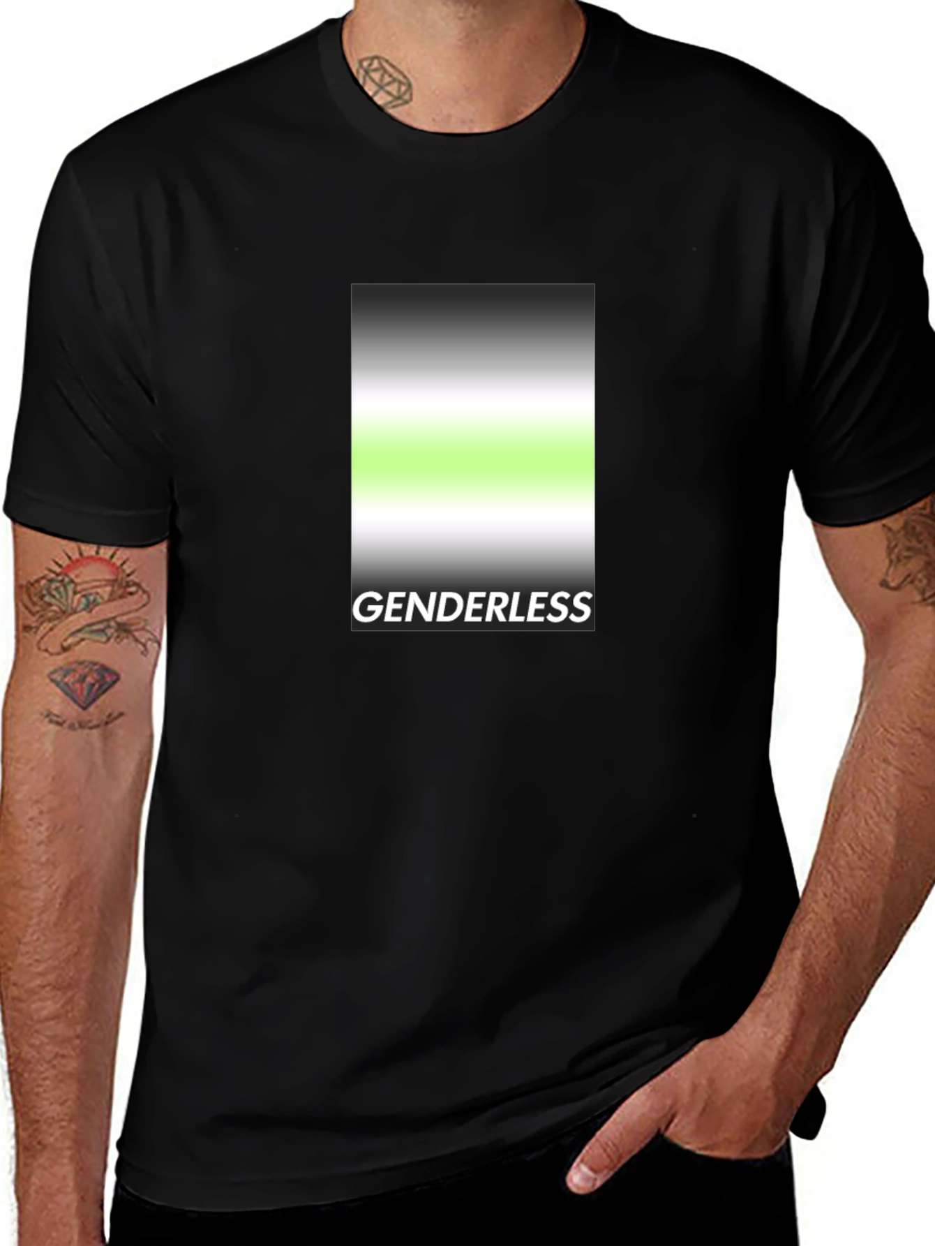 Variant 21 of Genderless Pride T-Shirt