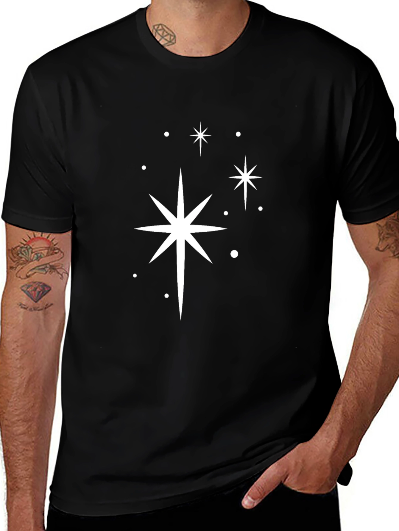 Variant 24 of Retro Starburst Graphic Tee