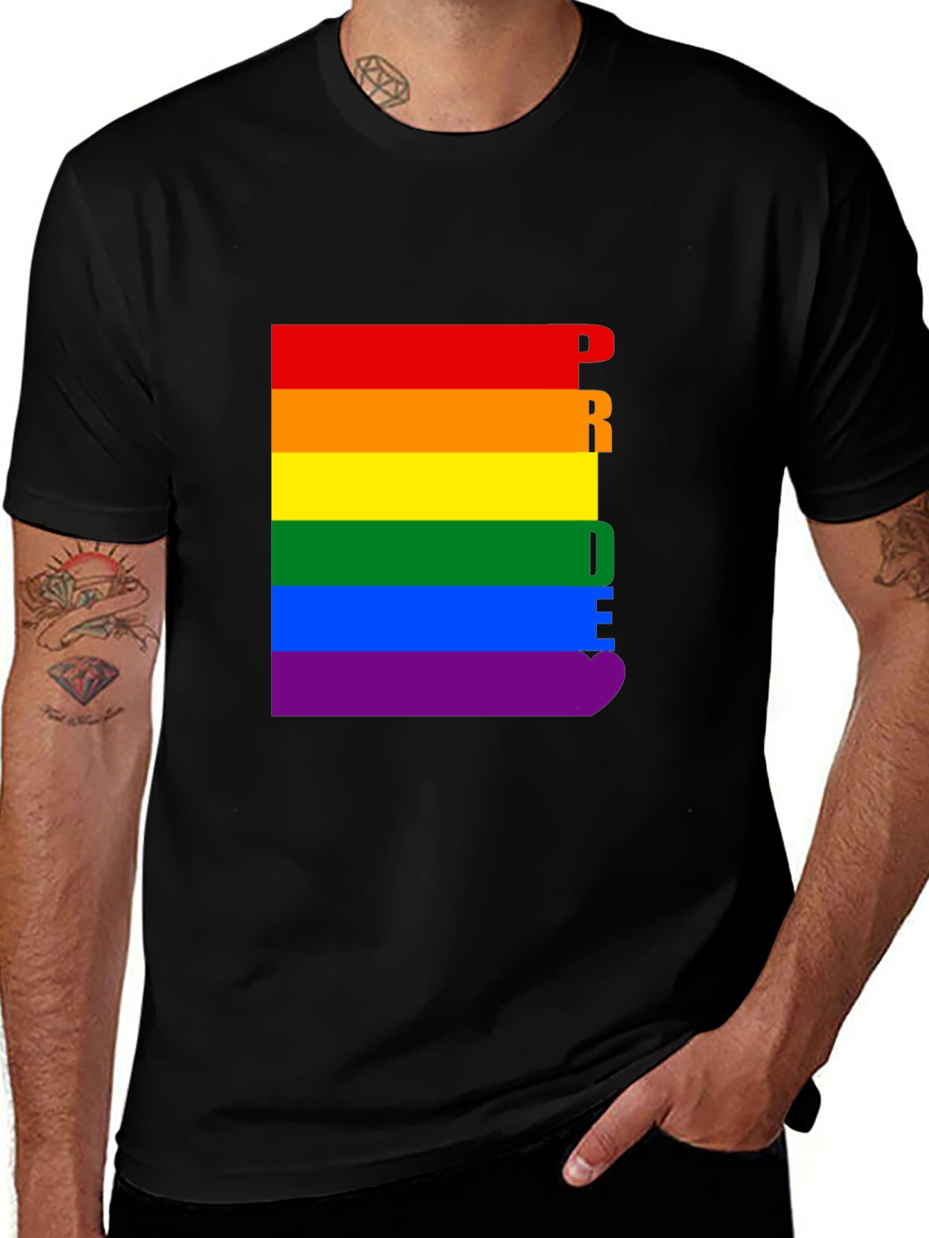 Pride Rainbow T-Shirt - Celebrate Love & Equality