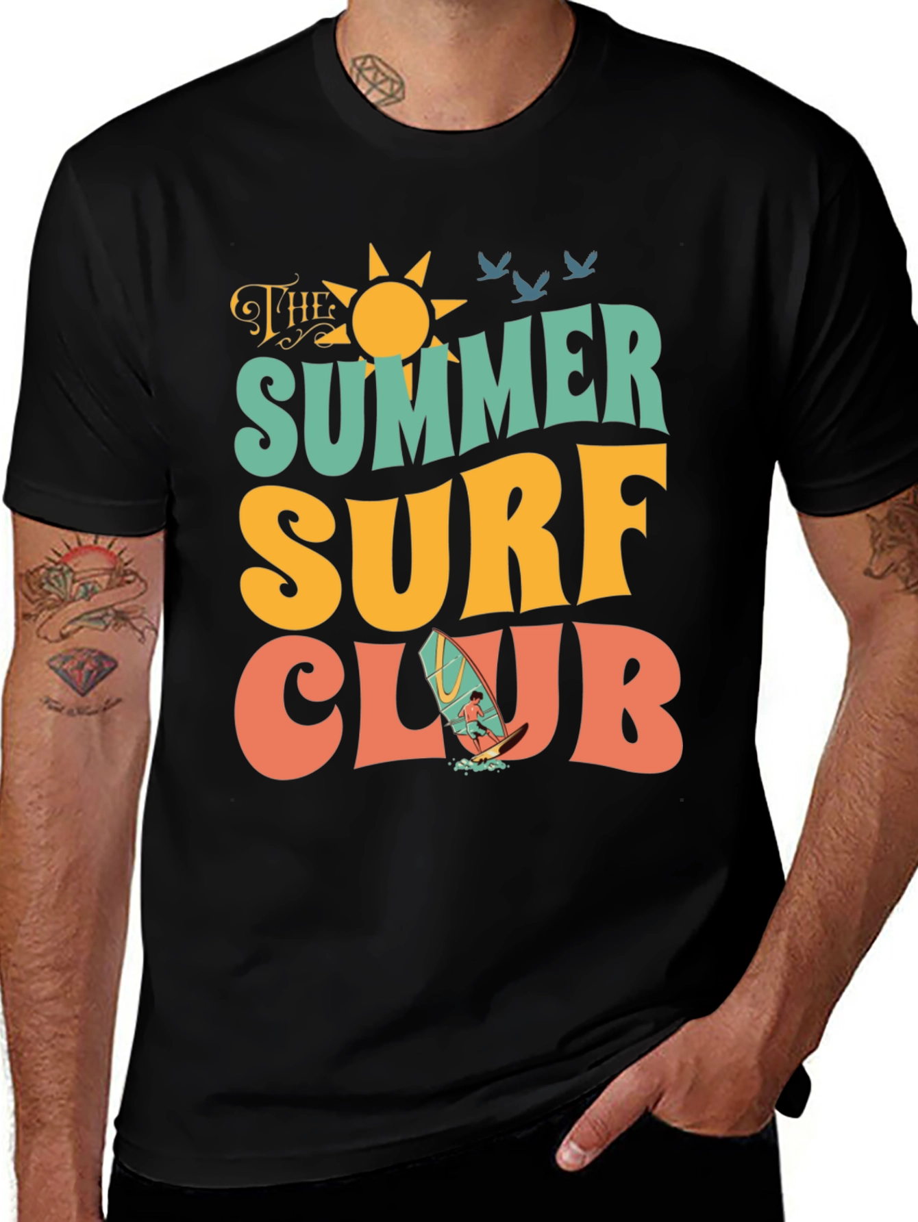Variant 6 of Summer Surf Club Graphic Tee