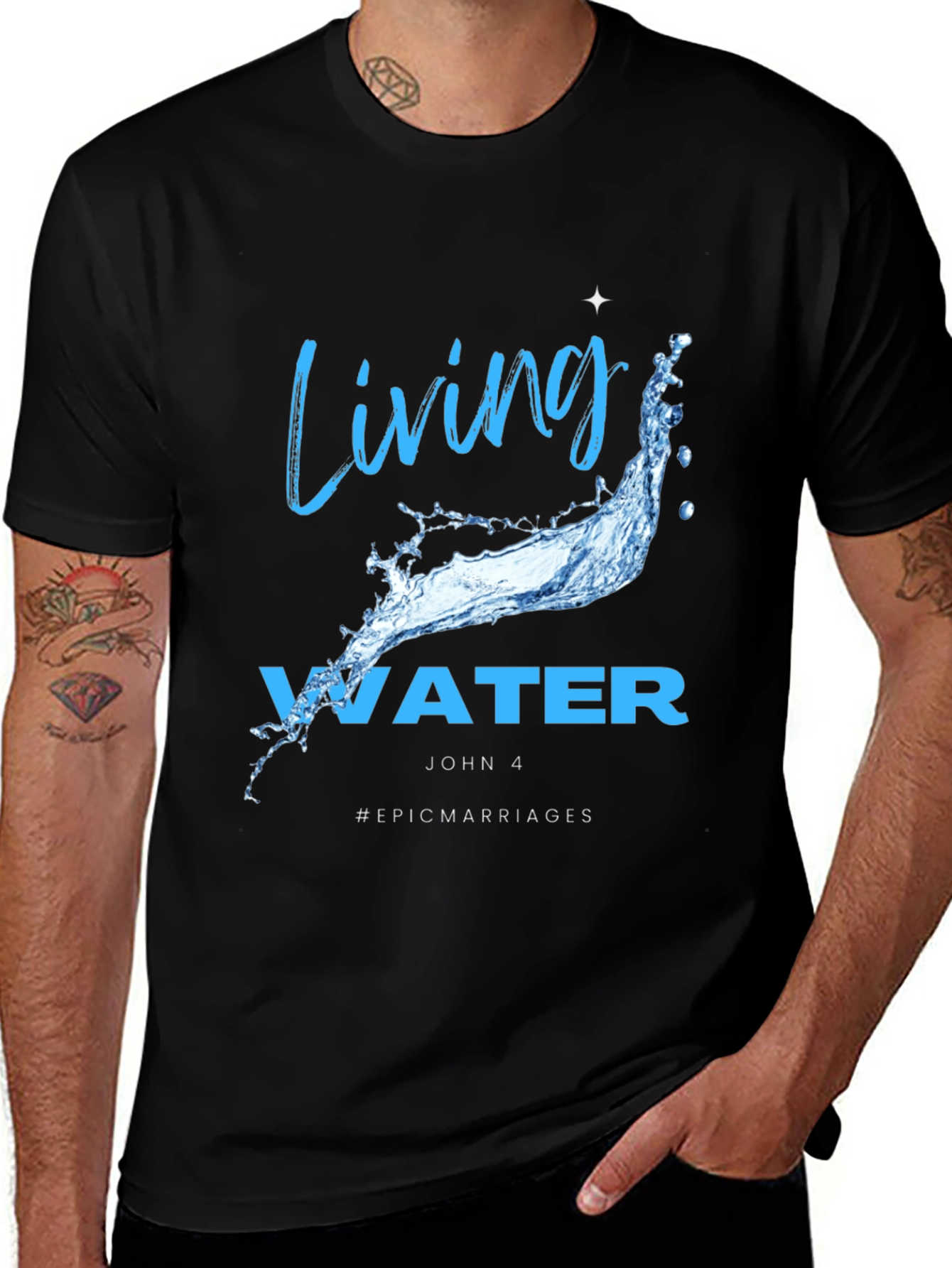 Variant 27 of Living Water Graphic Tee