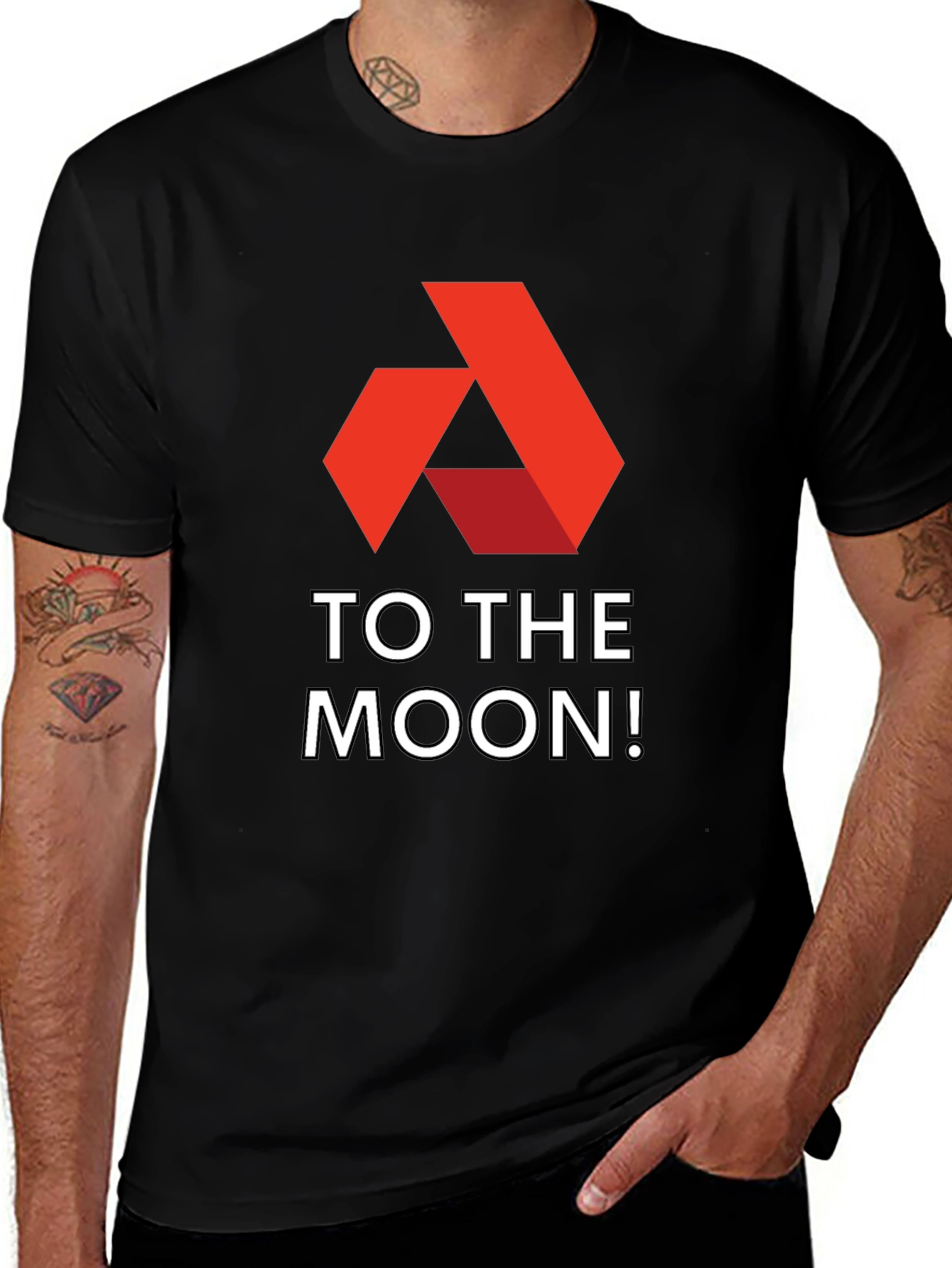 To The Moon T-Shirt - Crypto Apparel