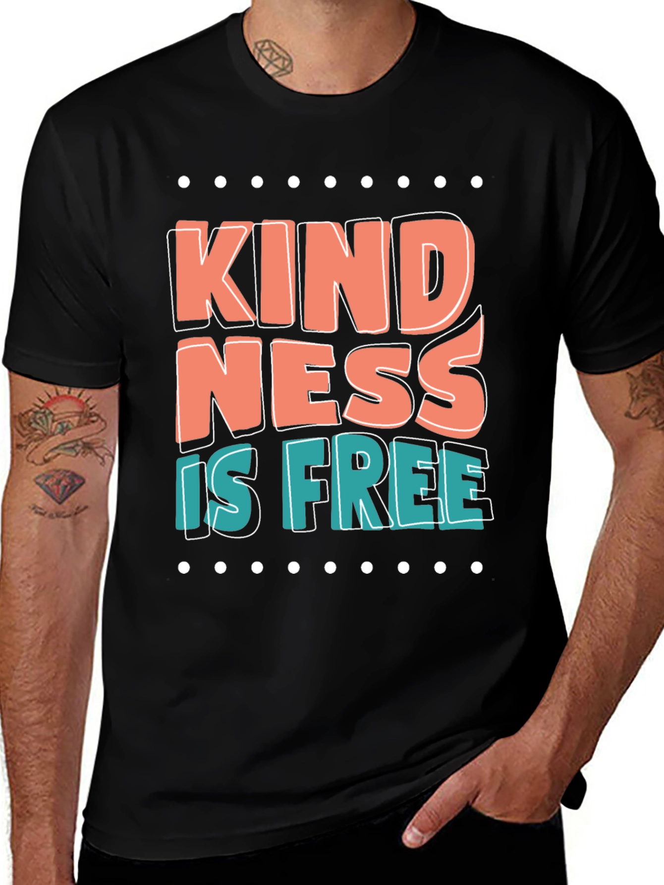 Variant 17 of Kindness Is Free Graphic Tee - Stylish Casual Shirt