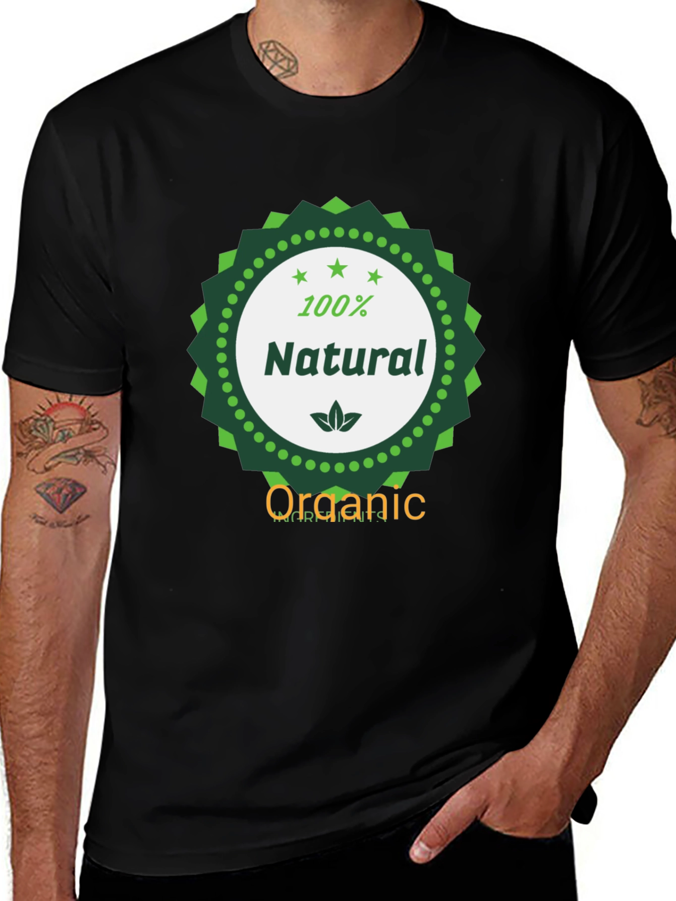 Variant 4 of 100% Natural Organic T-Shirt