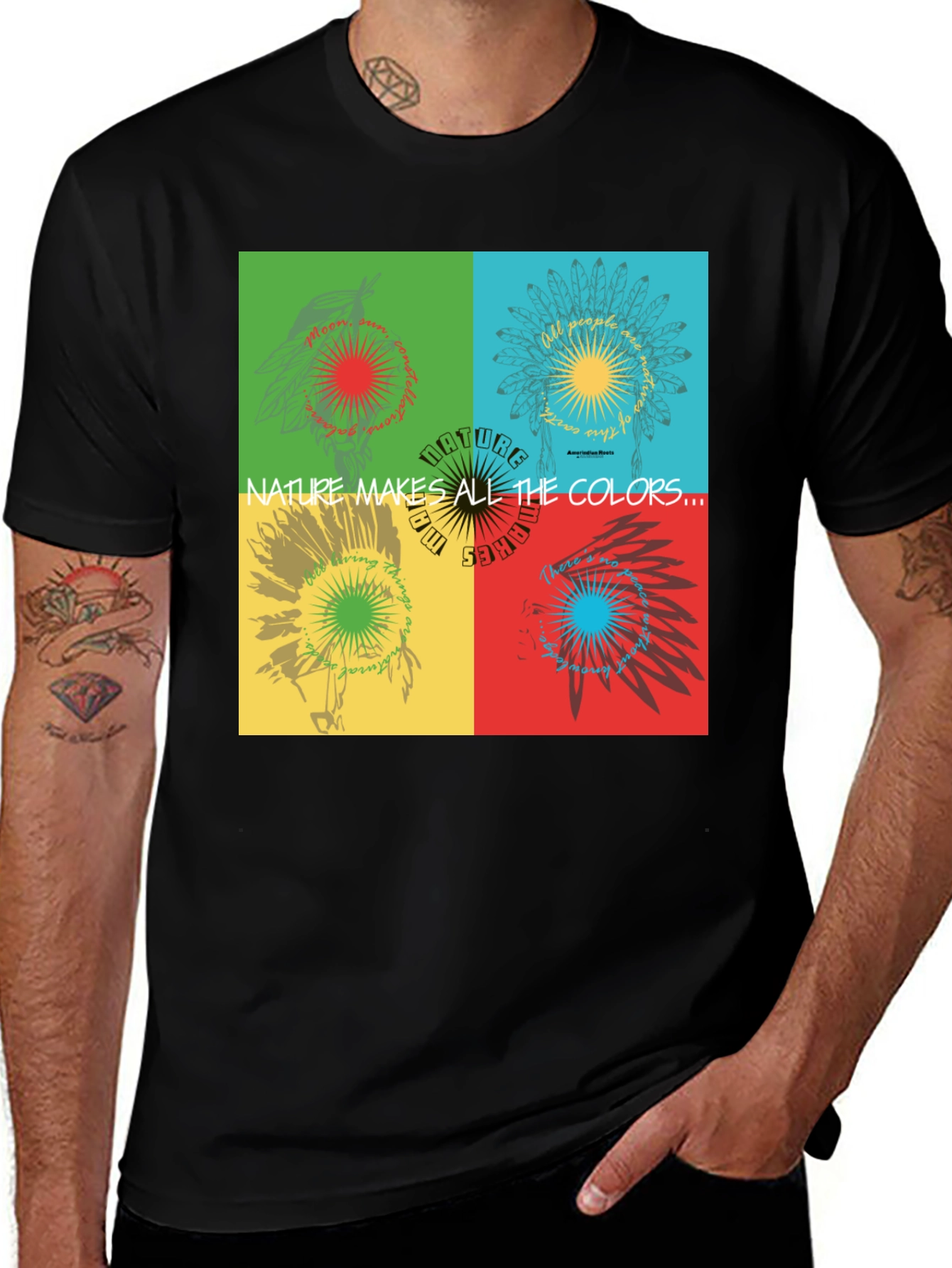 Variant 22 of Nature Makes All The Colors T-Shirt