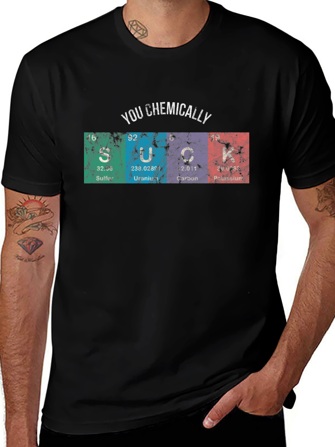 Variant 26 of Chemically You SUCK T-Shirt