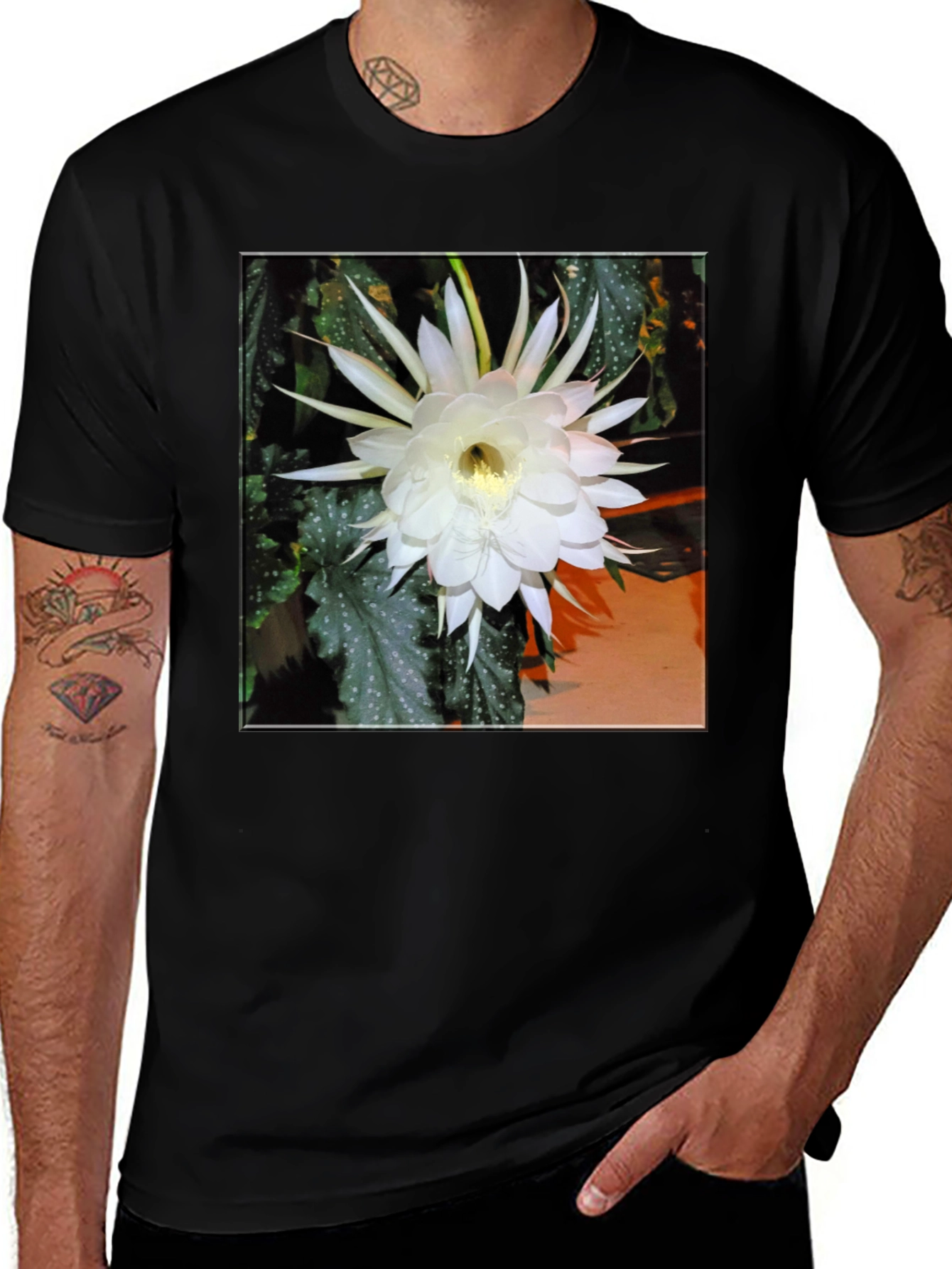 Variant 22 of Night Blooming Cereus Graphic Tee