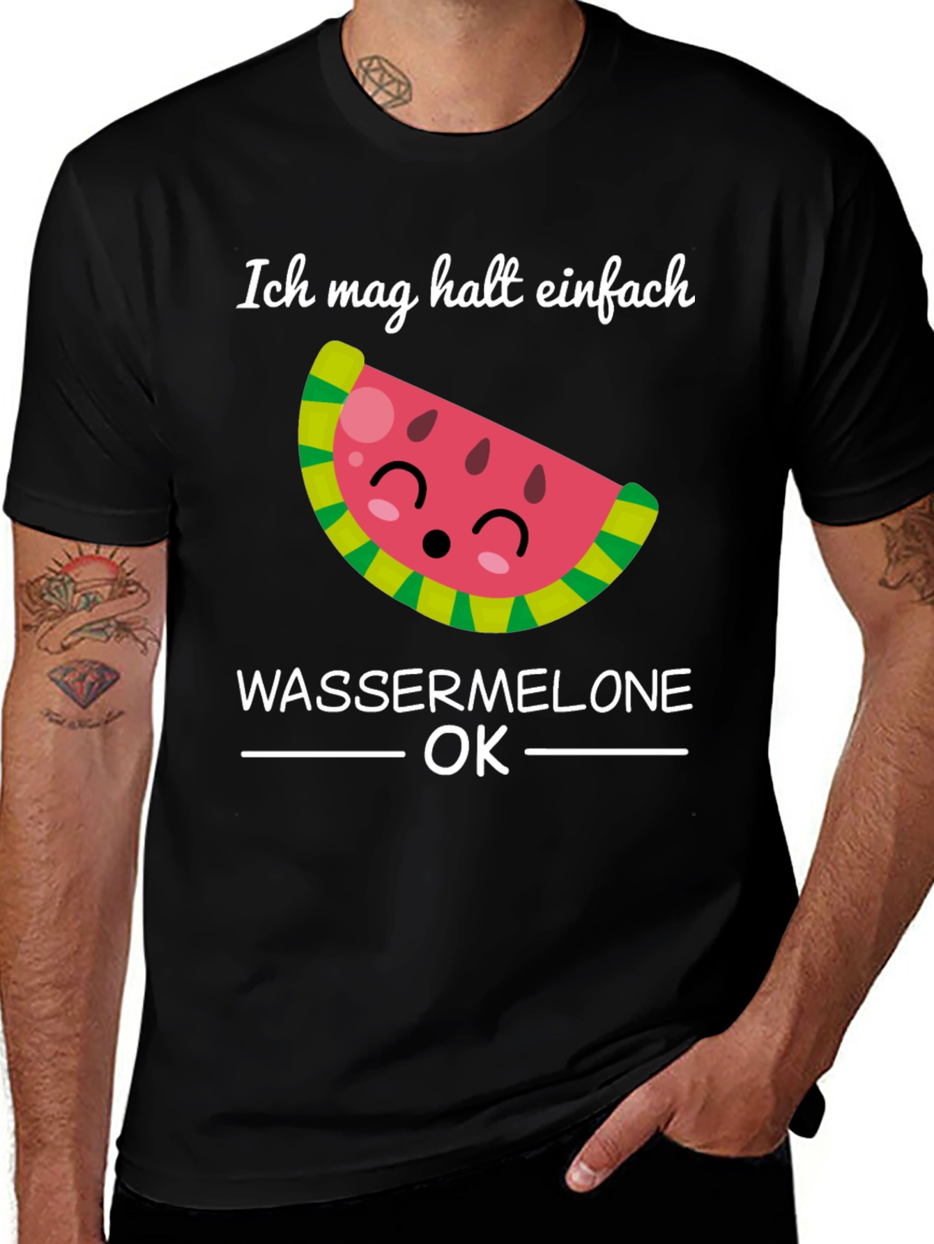 Variant 17 of Watermelon OK Graphic Tee
