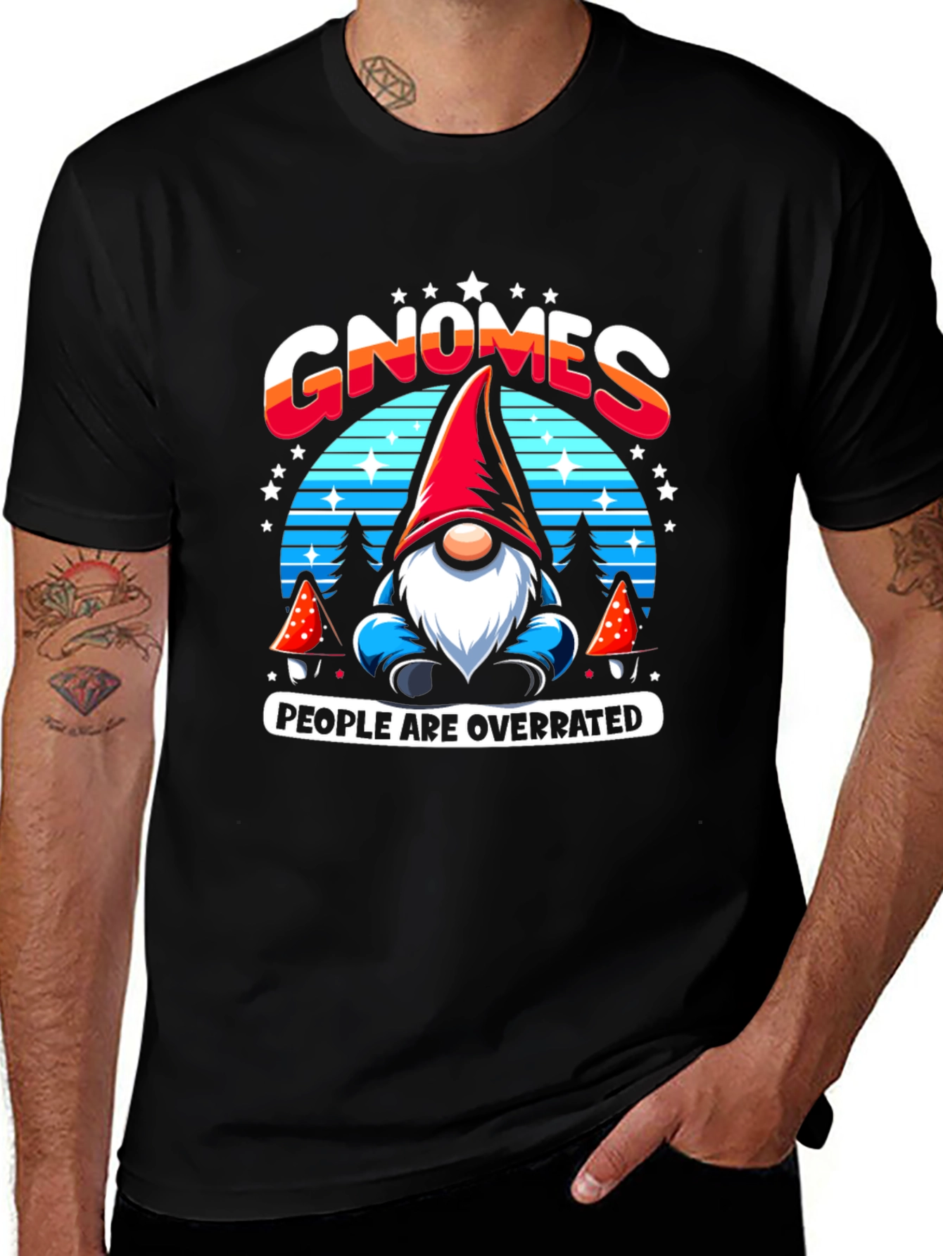 Gnomes Overrated Tee