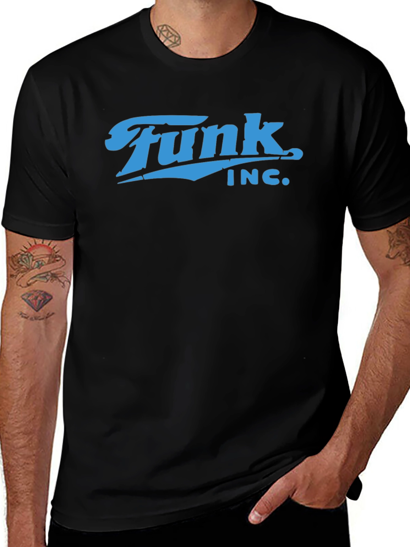 Variant 5 of Funk INC. Graphic T-Shirt - Retro Design