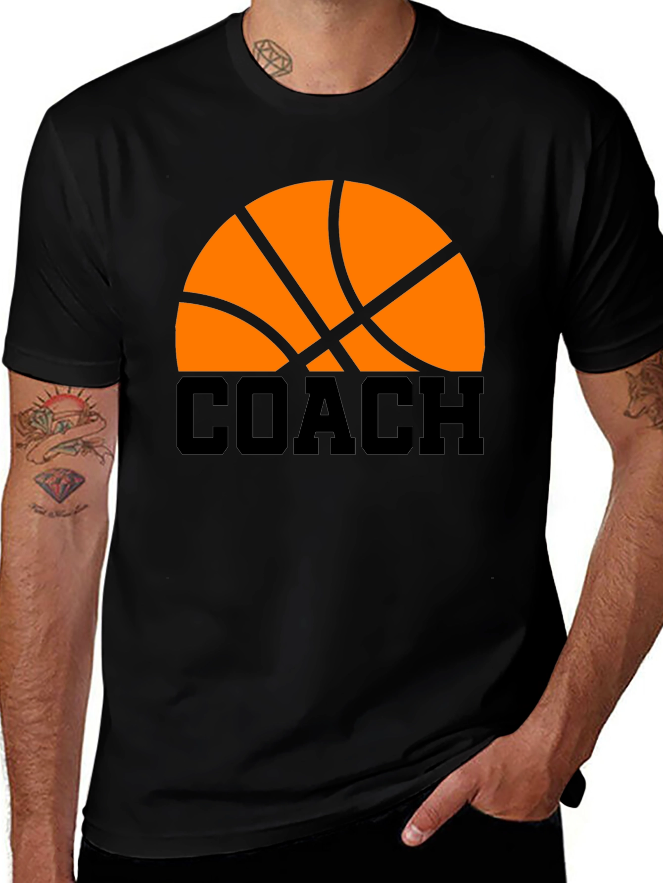 Variant 29 of Basketball Coach T-Shirt