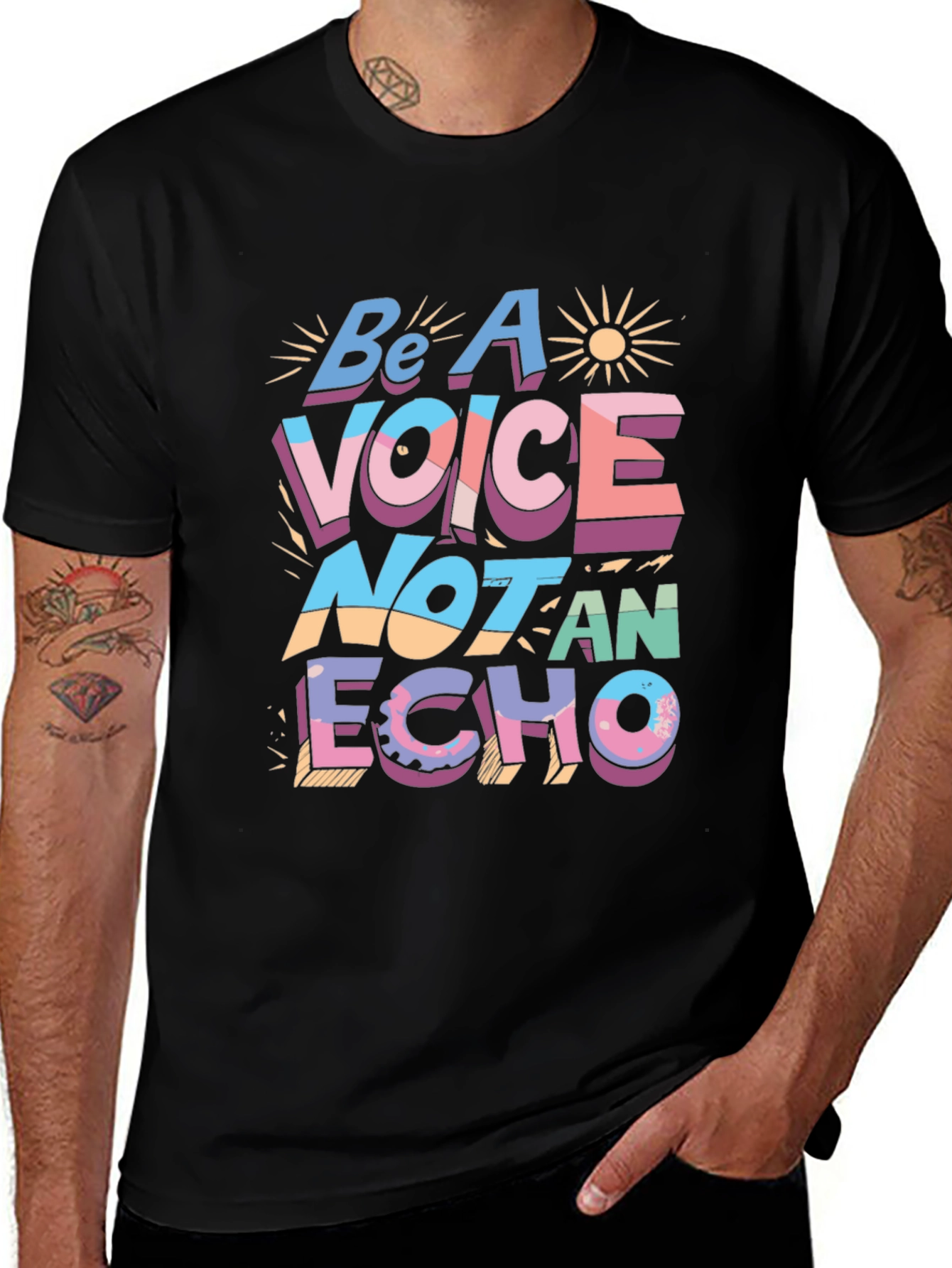 Variant 11 of Be A Voice T-Shirt