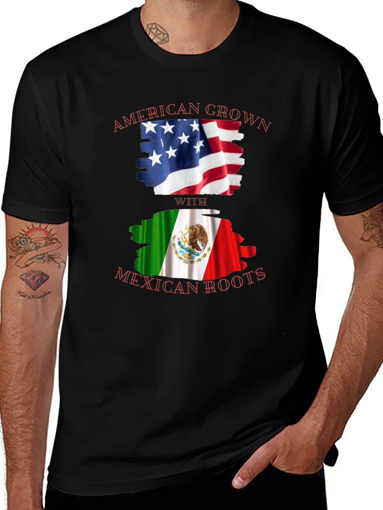 Variant 8 of American Crown Mexican Roots Graphic Tee