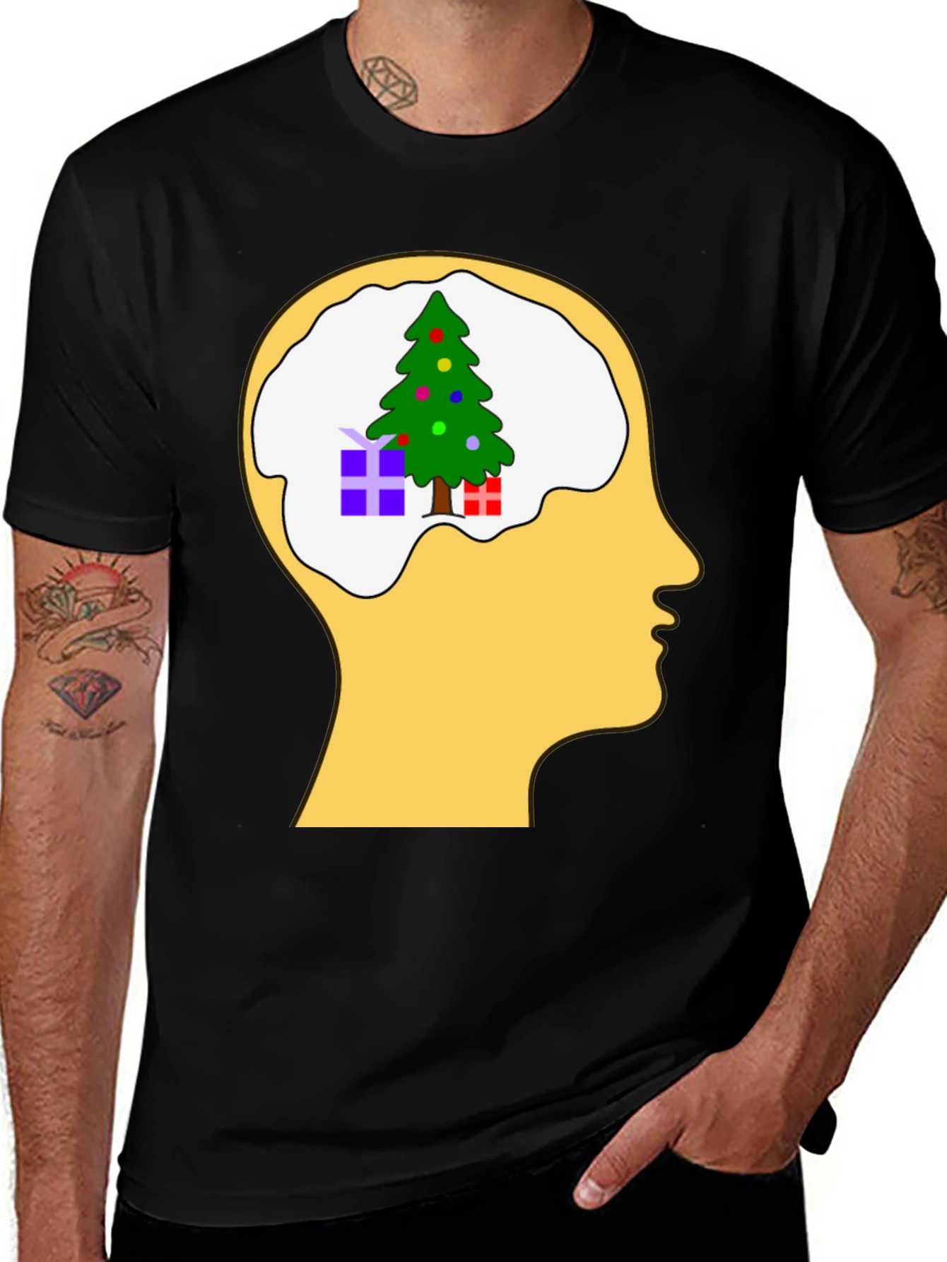 Christmas Mind T-Shirt - Holiday Spirit Apparel