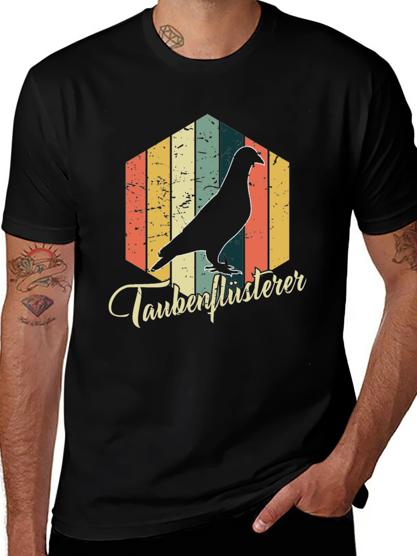 Variant 6 of Taubenflüsterer Pigeon Whisperer Graphic Tee