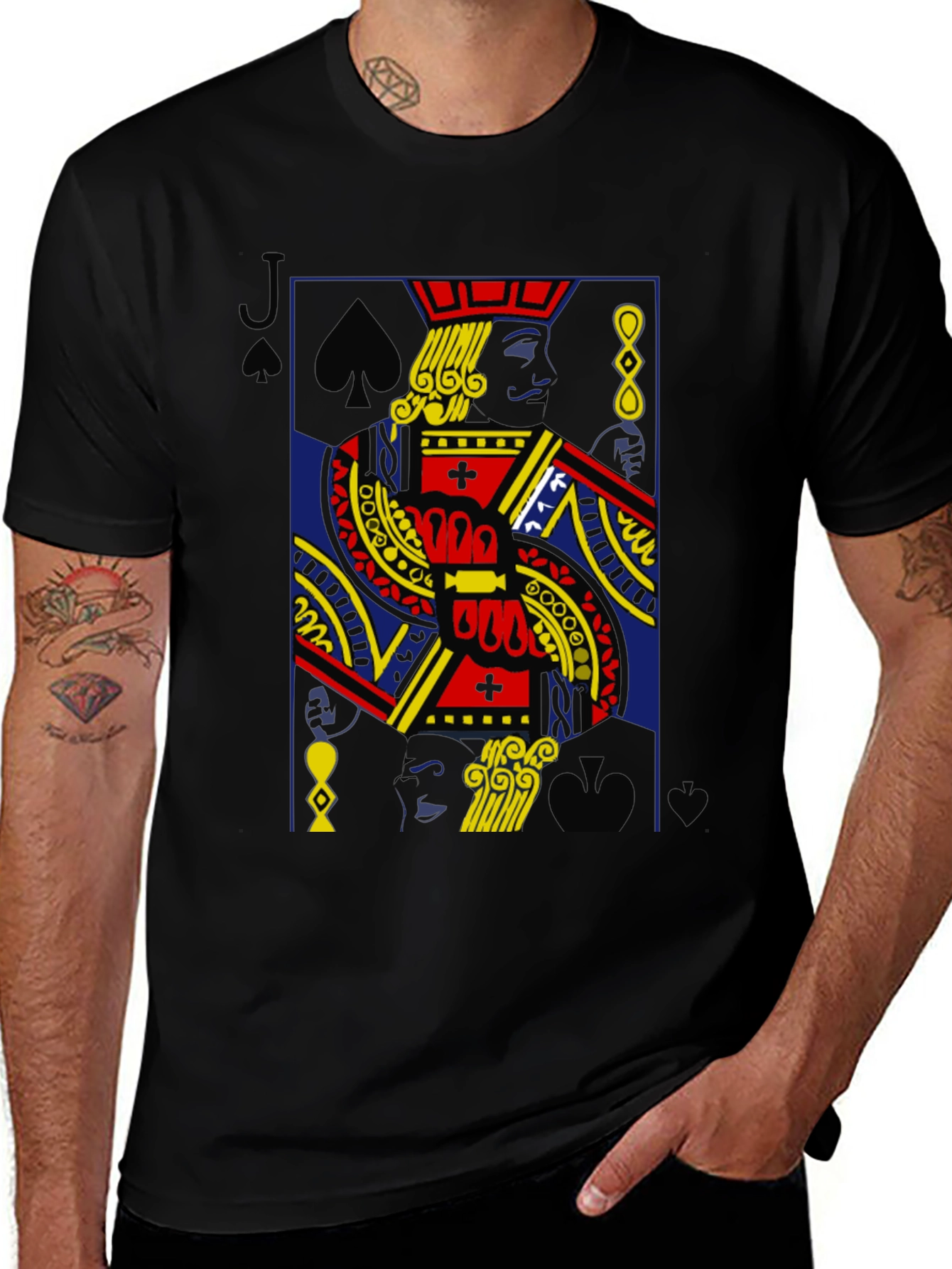 Variant 29 of Jack of Spades T-Shirt - Black, Graphic Tee