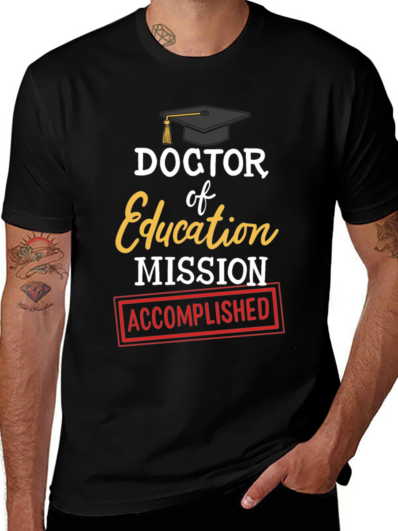Variant 4 of Doctor of Education Graduation T-Shirt