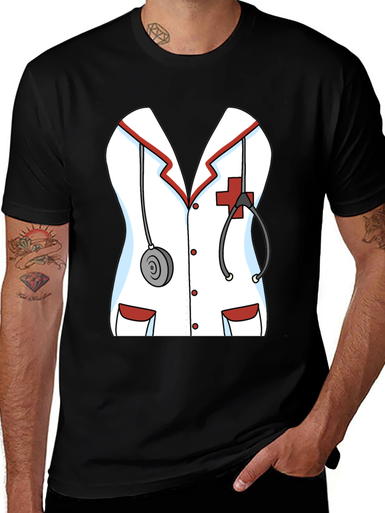 Variant 5 of Novelty Nurse Costume T-Shirt