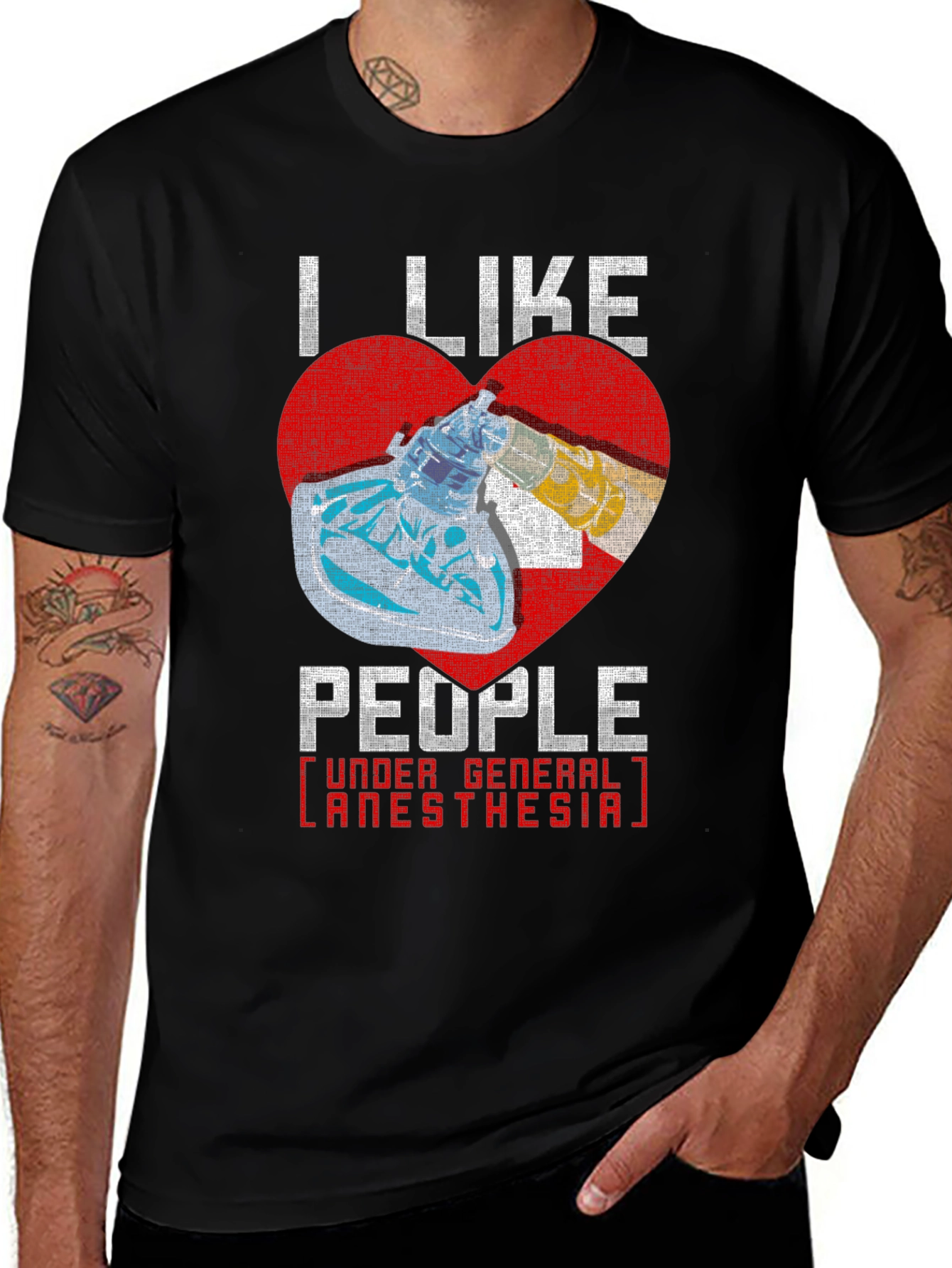 Variant 10 of I Like People Under General Anesthesia T-Shirt