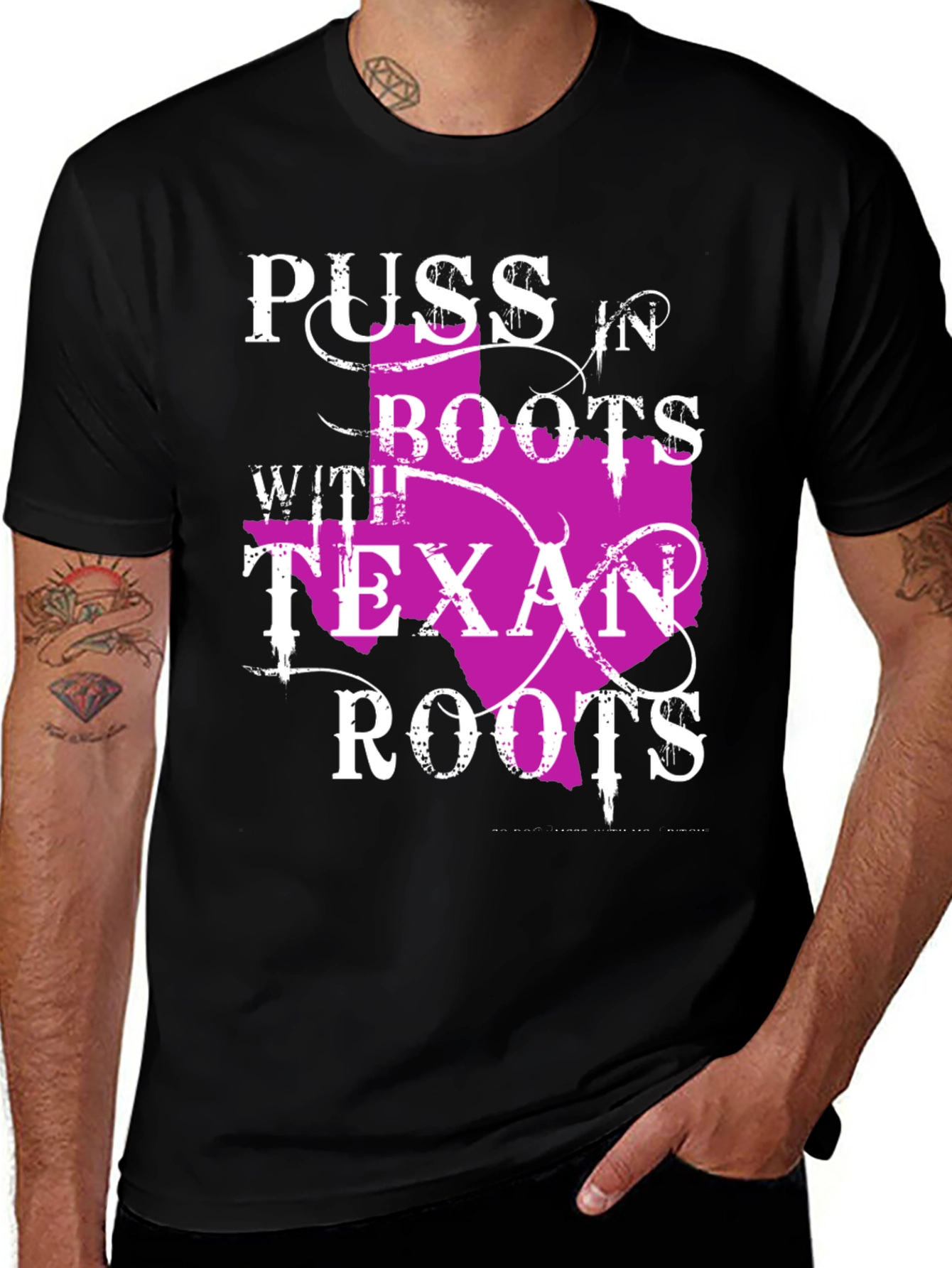 Variant 15 of Puss In Boots Texan Roots T-Shirt