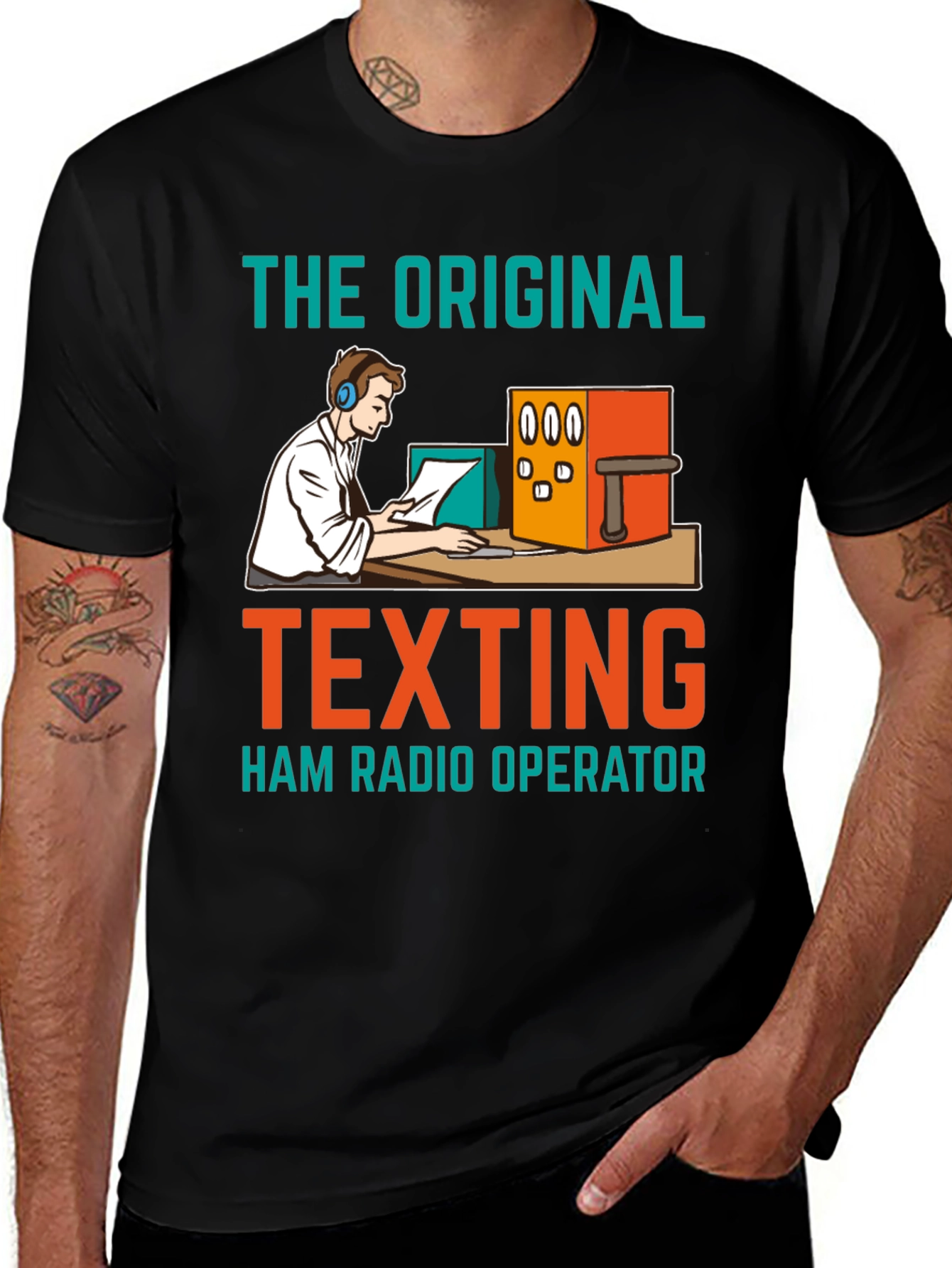 Variant 26 of Original Ham Radio Operator T-Shirt