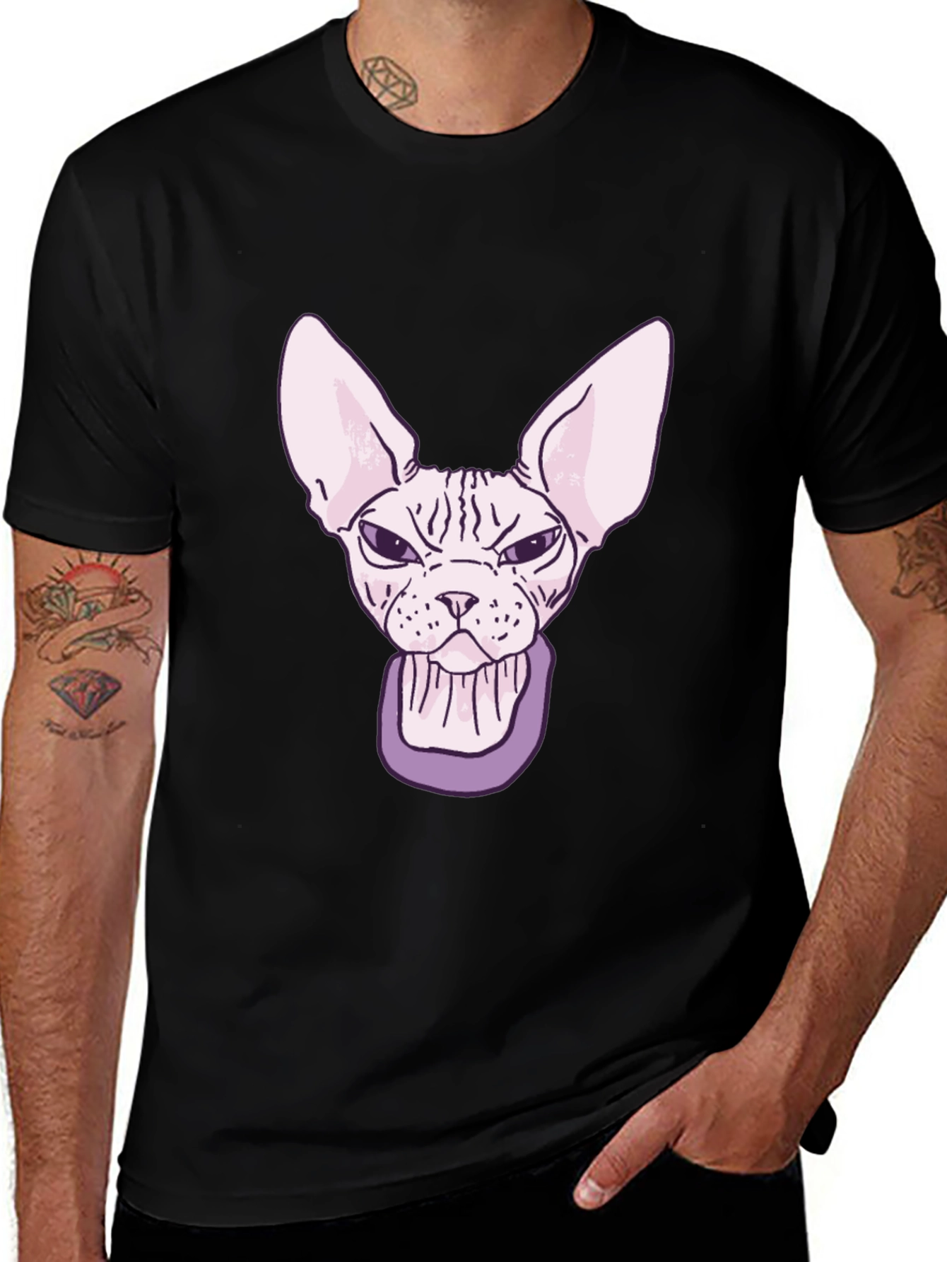 Variant 11 of Sphynx Cat T-Shirt - Unique Graphic Tee for Cat Lovers