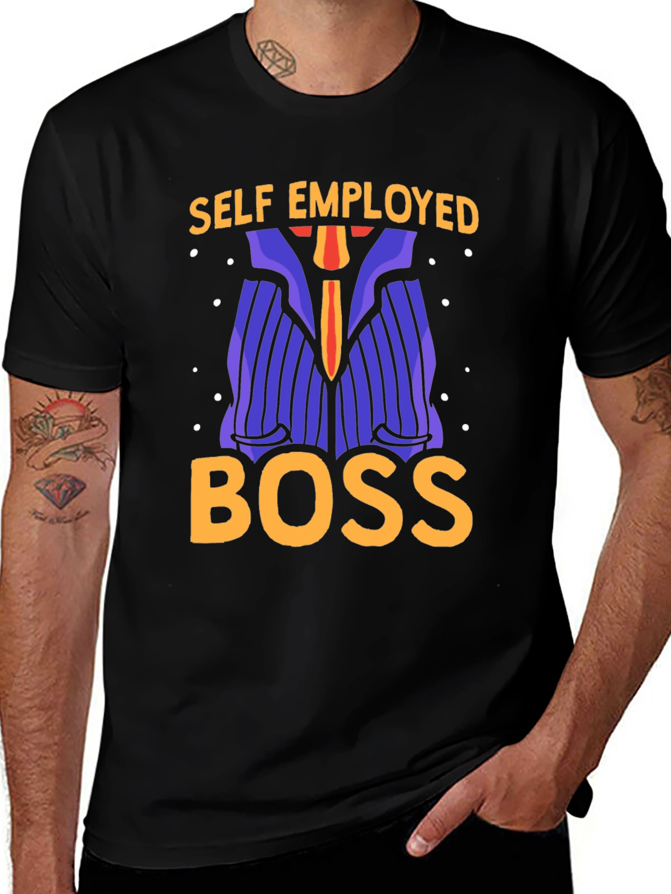 Variant 30 of Self Employed Boss T-Shirt