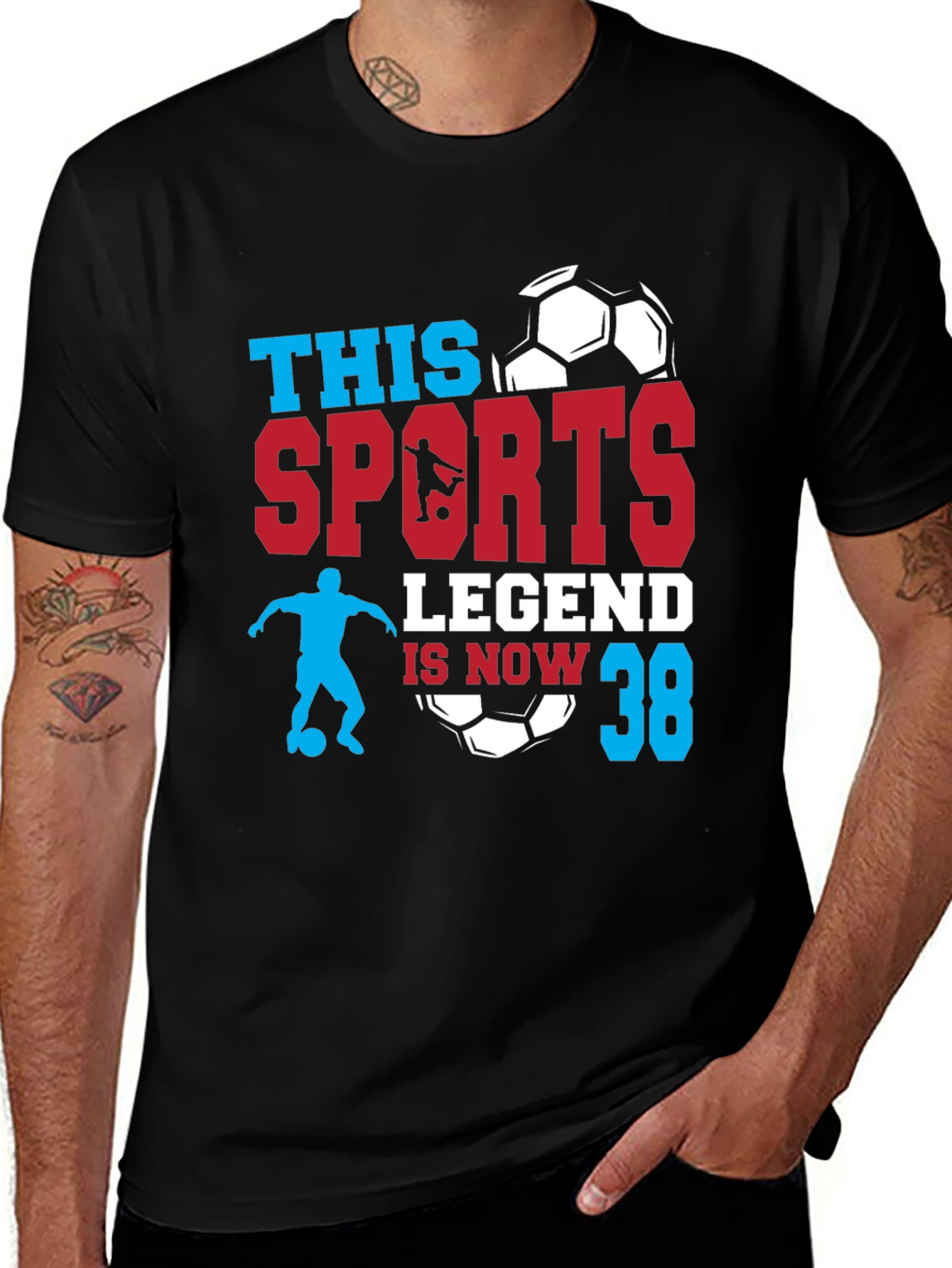 Variant 16 of Sports Legend 38th Birthday T-Shirt