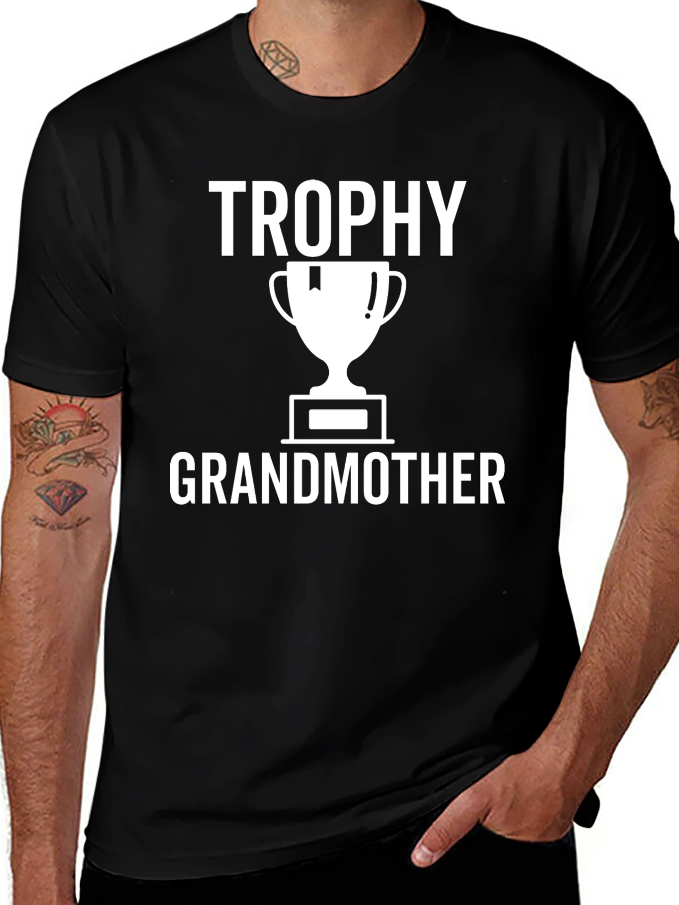 Trophy Grandmother T-Shirt - Gift for Grandma