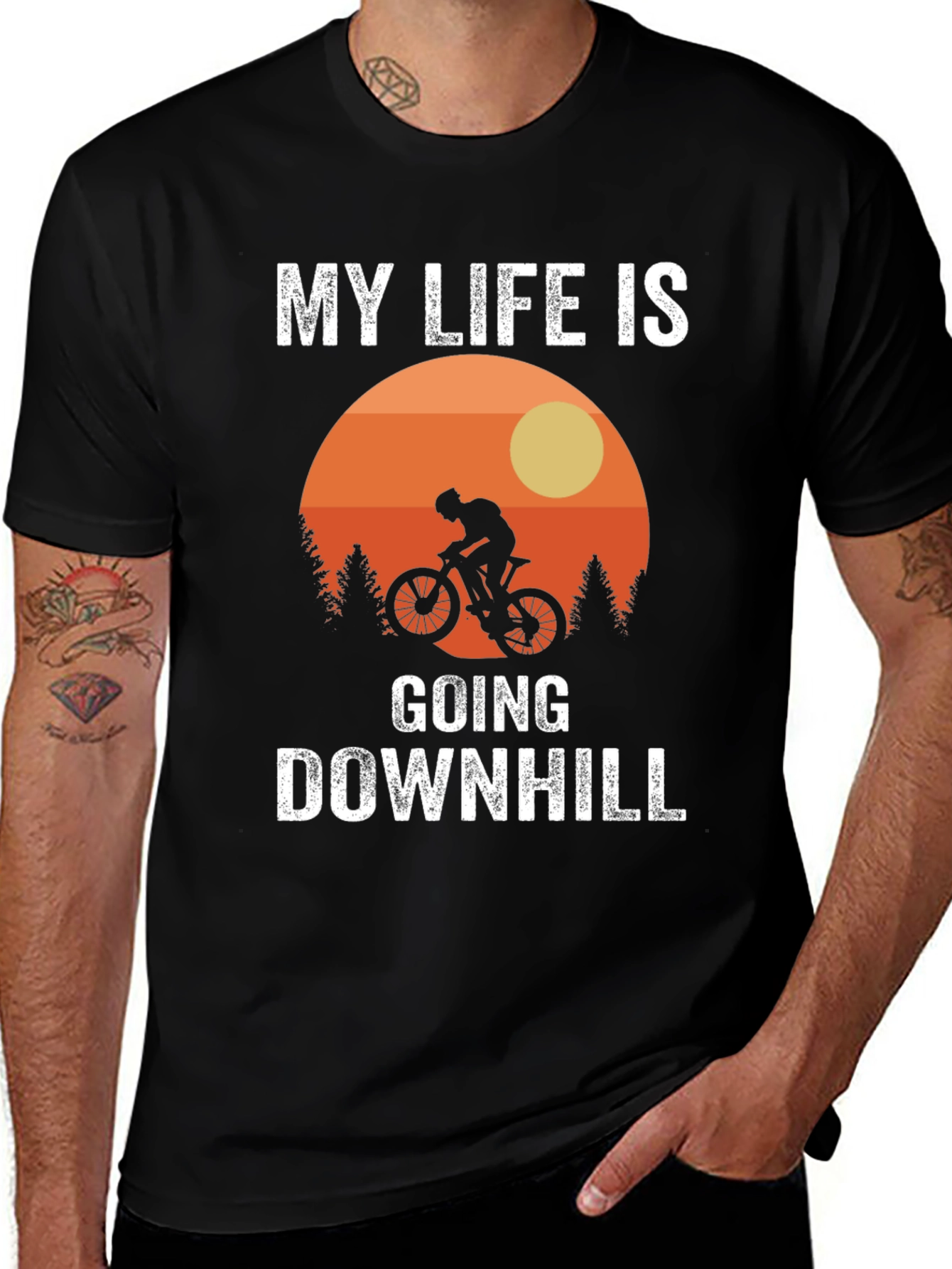 Variant 3 of My Life Is Going Downhill T-Shirt