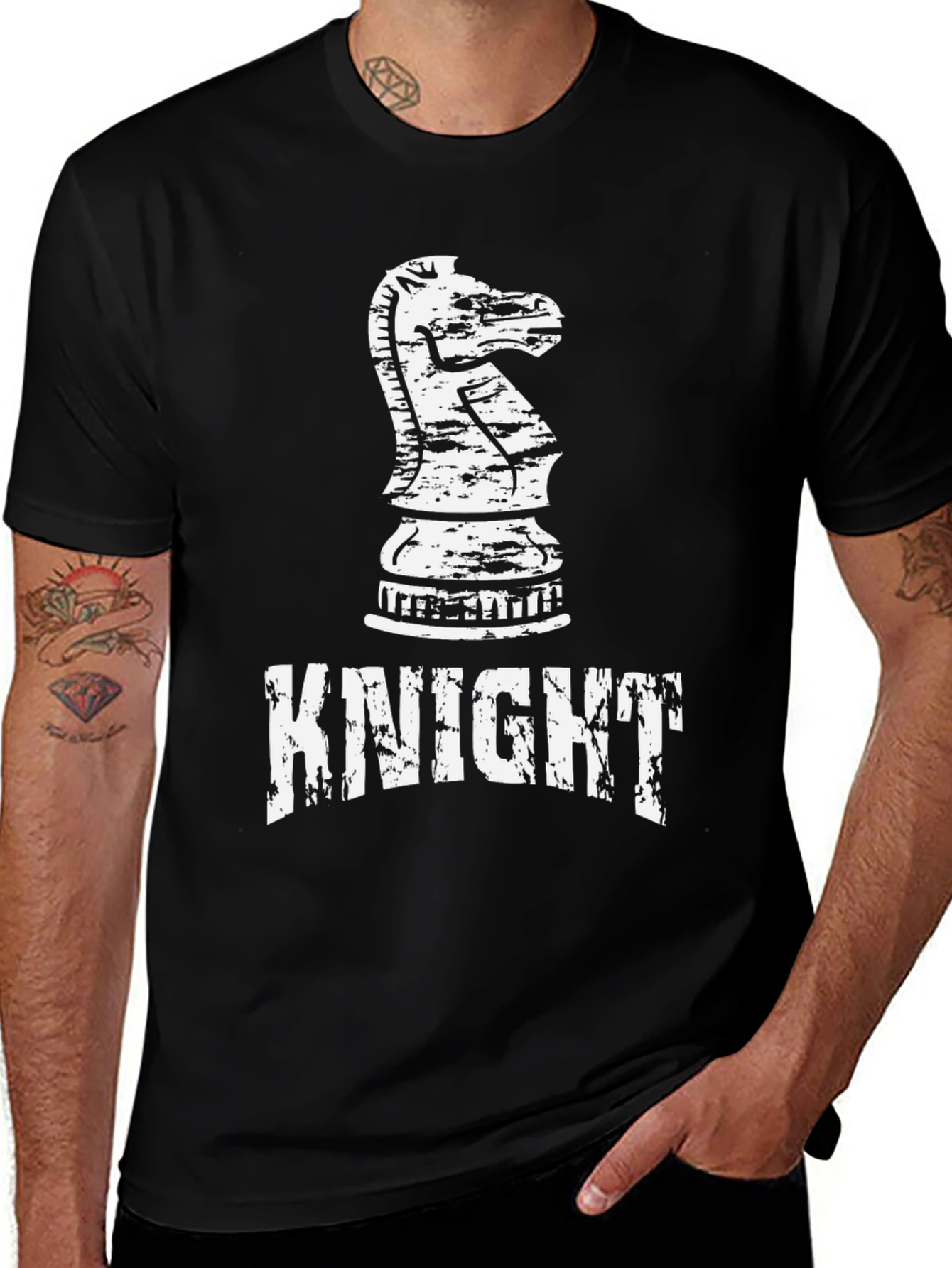 Variant 29 of Chess Knight Graphic T-Shirt