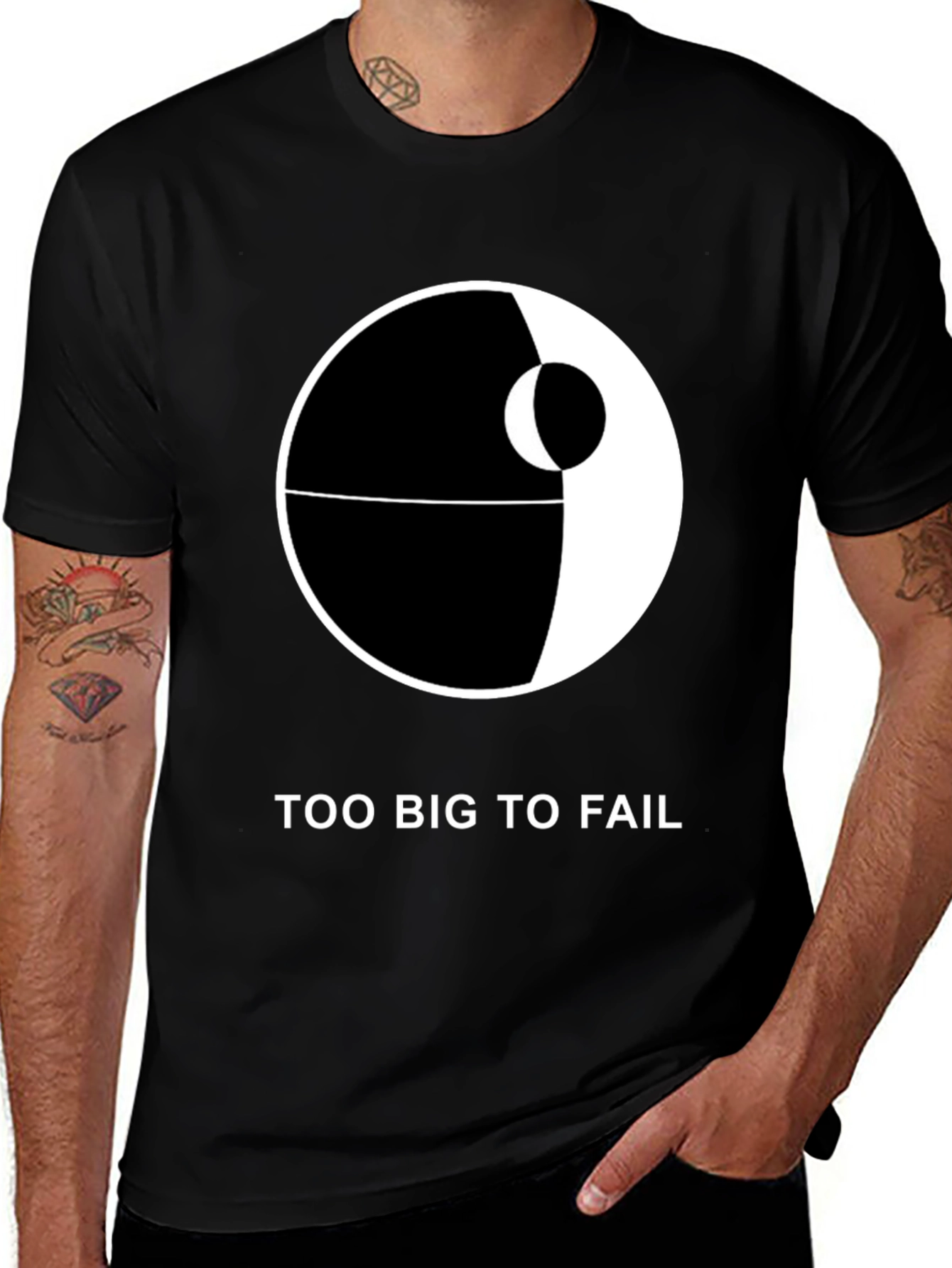 Variant 30 of Too Big To Fail Graphic Tee
