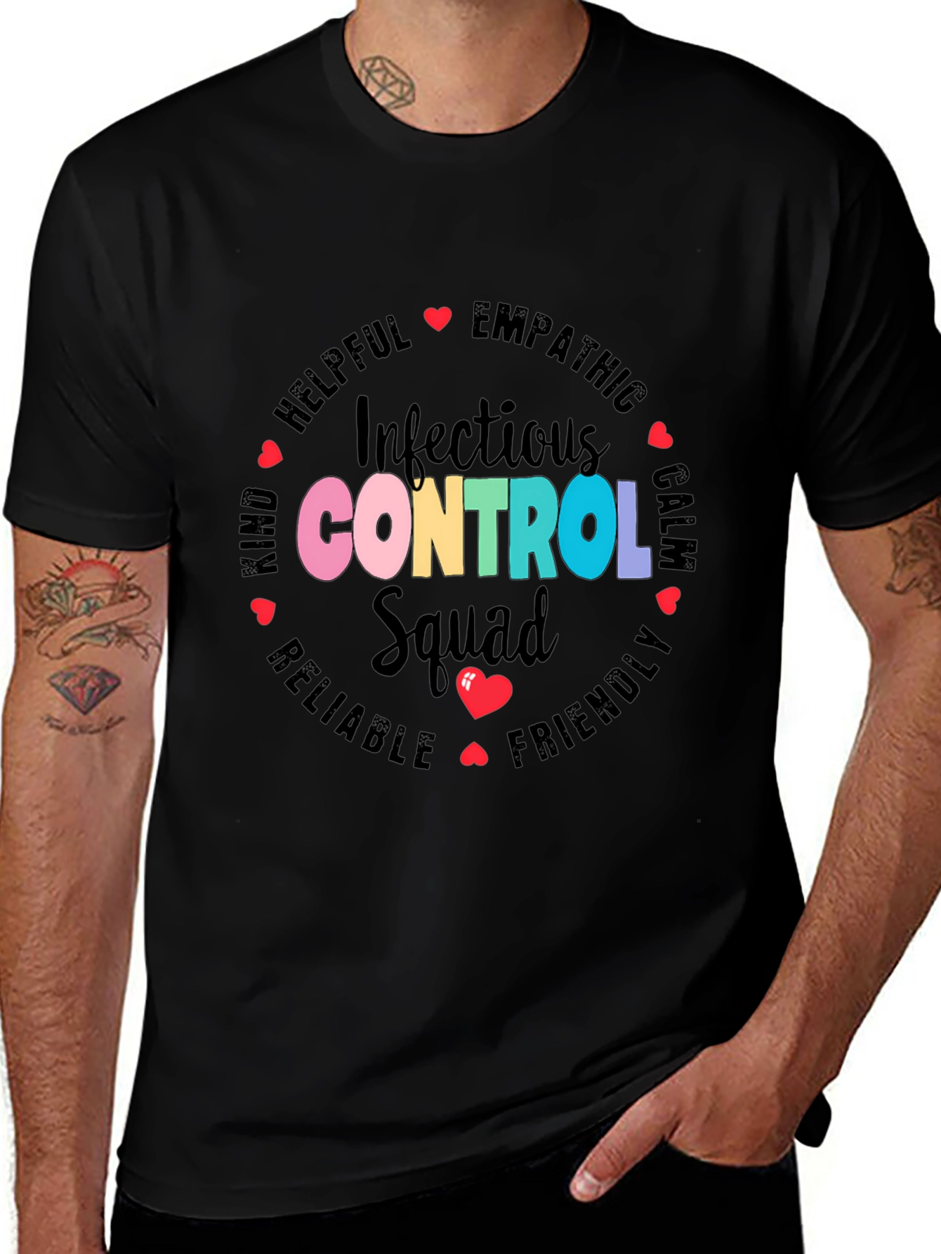 Infectious Control Squad Tee - Medical Hero Apparel