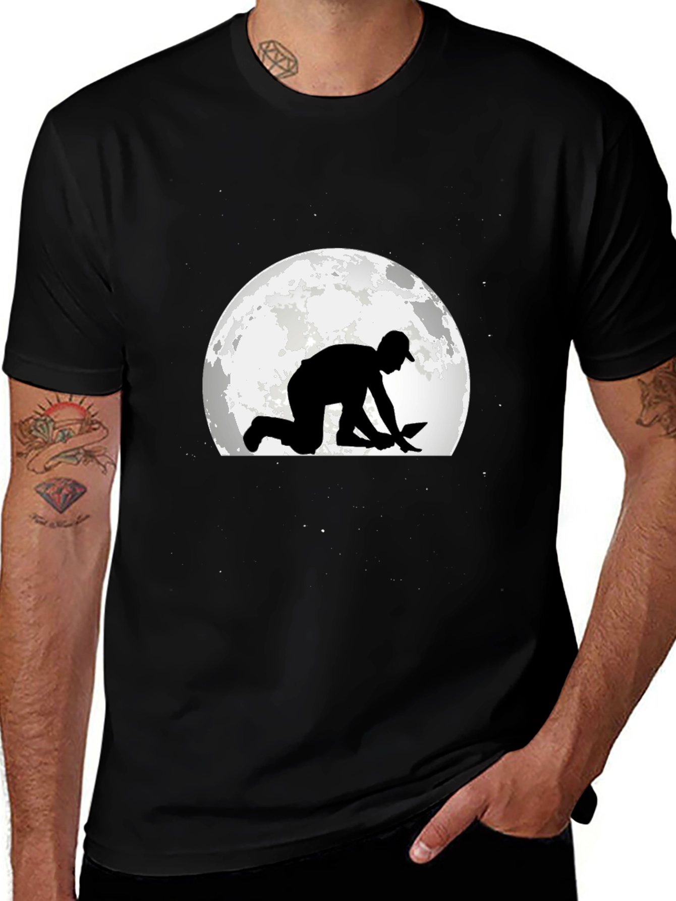 Variant 19 of Gardener on the Moon T-Shirt