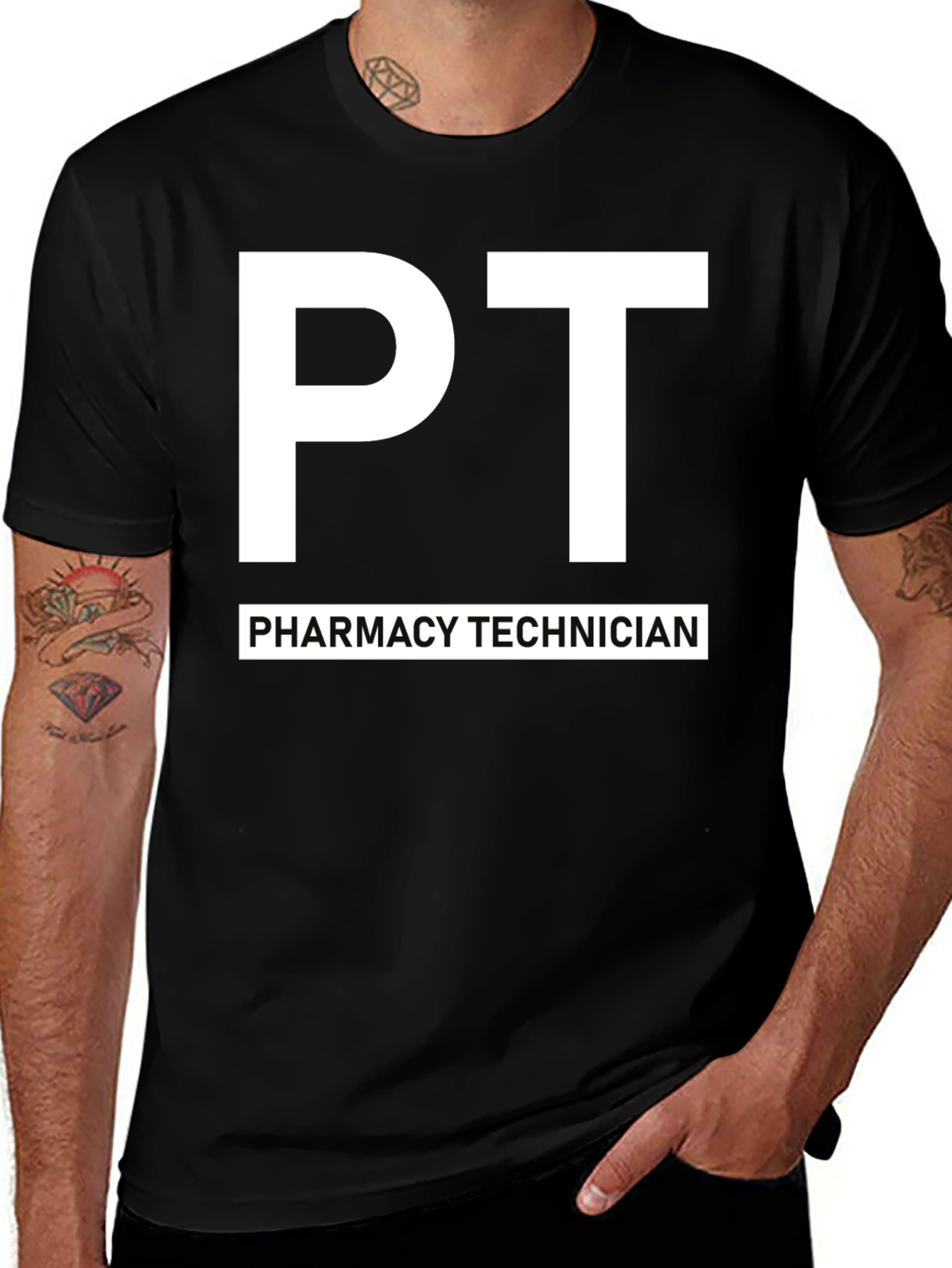 Variant 15 of Pharmacy Technician PT T-Shirt