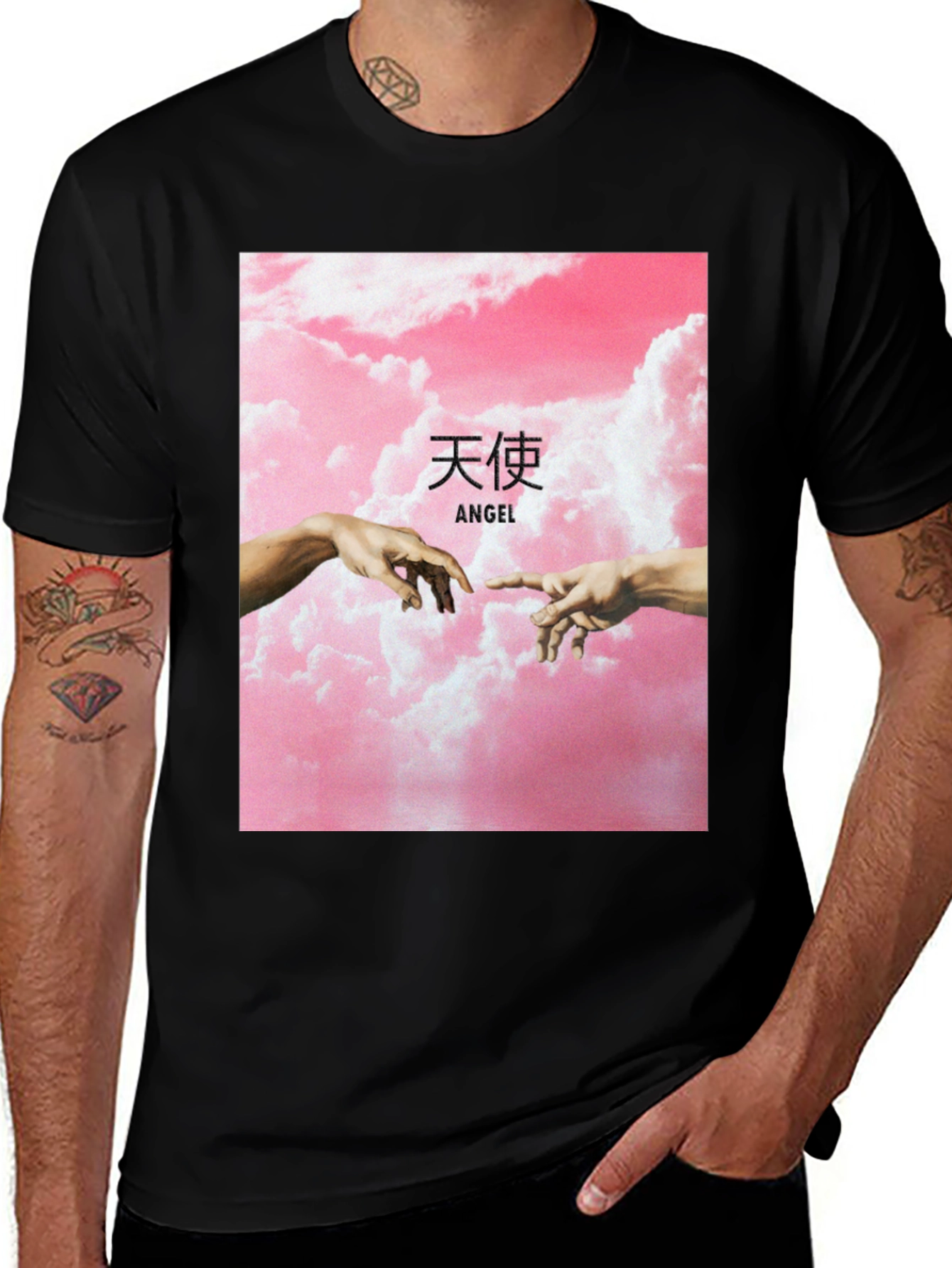 Black Angel Cloud T-Shirt