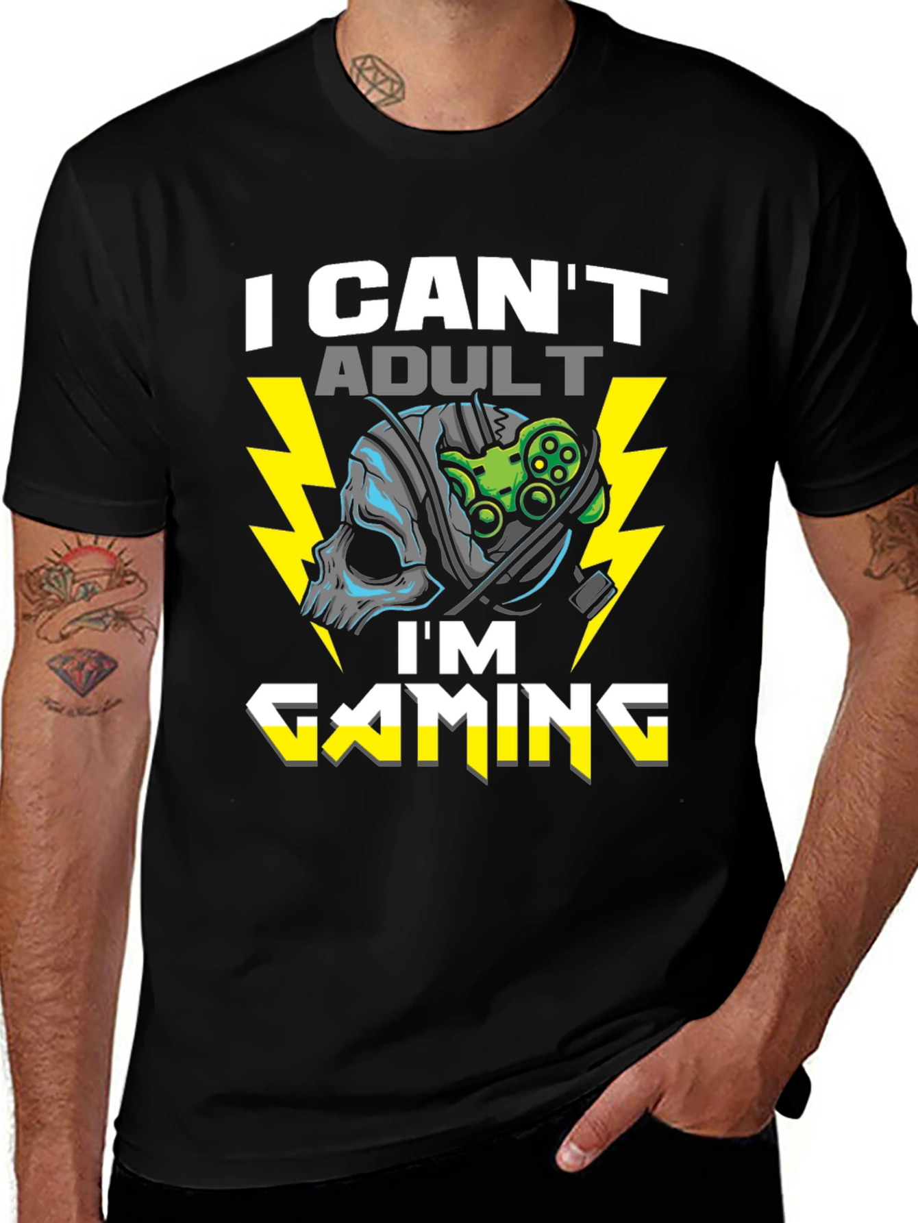 I Can't Adult I'm Gaming T-Shirt